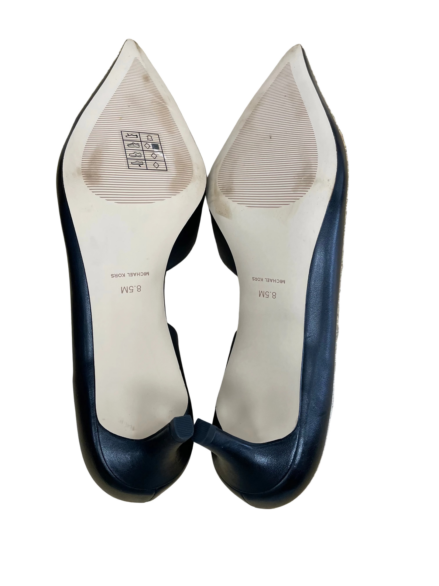 Shoes Designer By Michael Kors In Black, Size:8.5