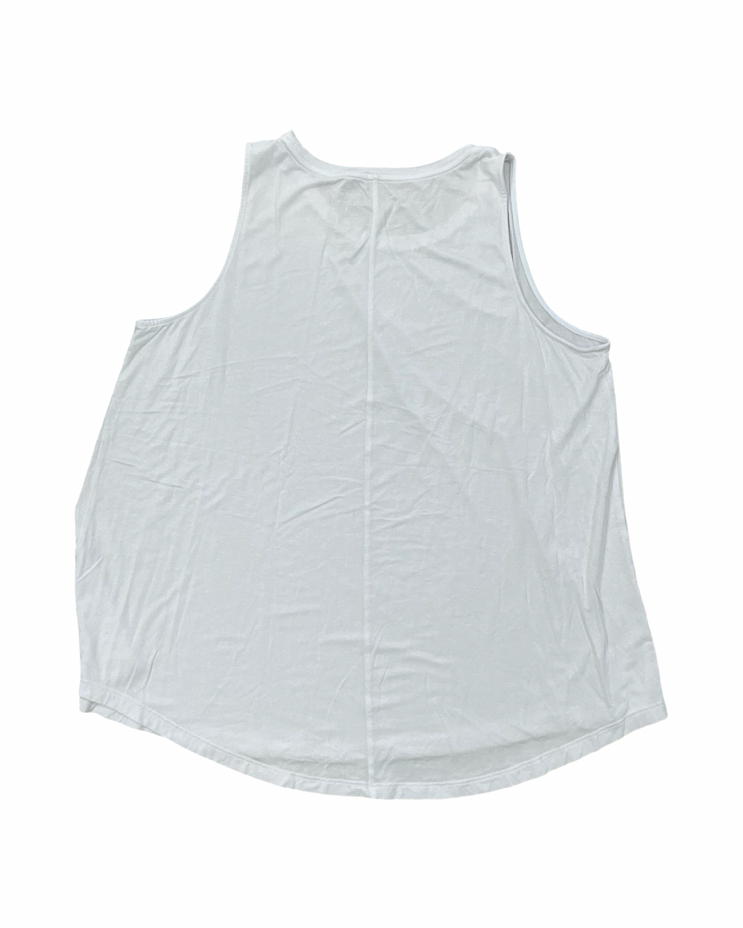 Tank Top By Nine West In White, Size:1X