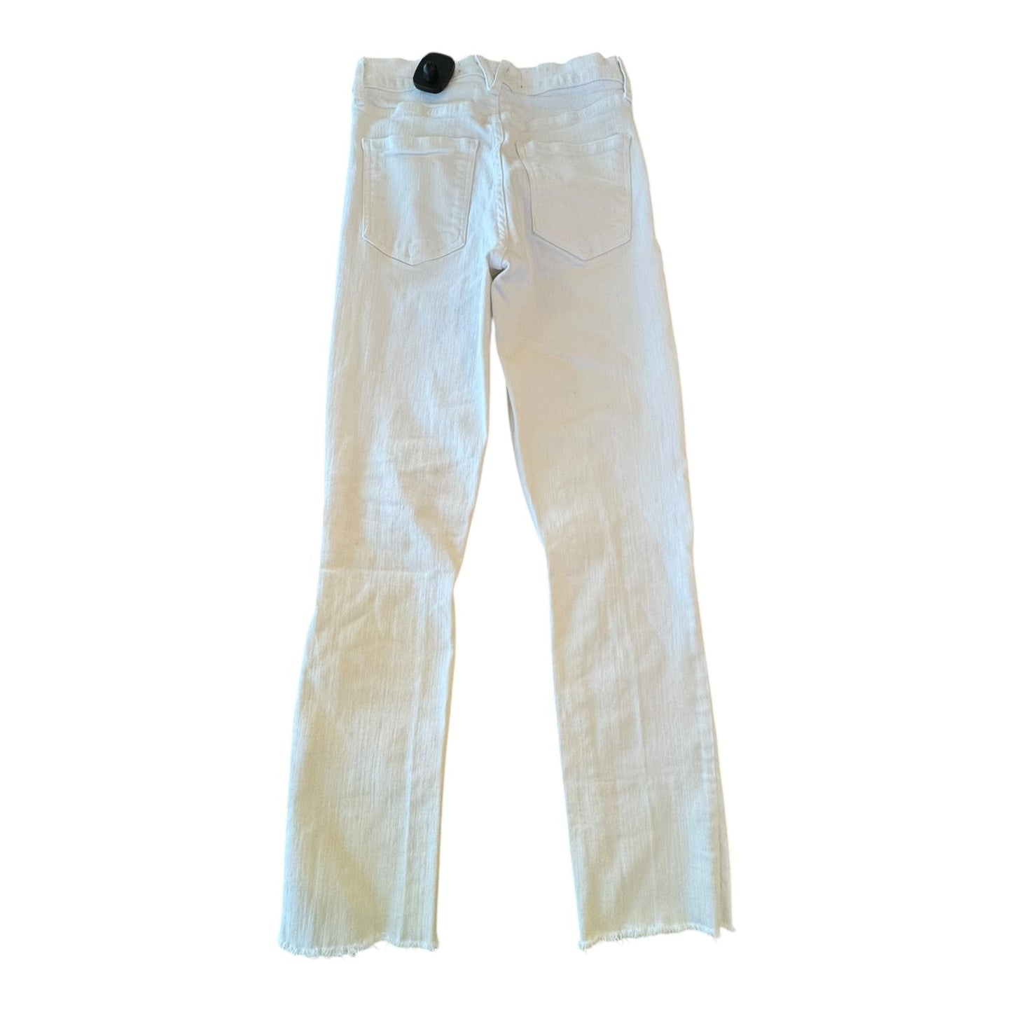 Jeans Skinny Designer By Veronica Beard In White Denim, Size:2