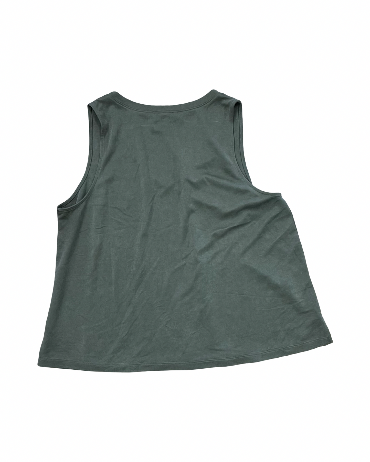 Top Sleeveless By Loft In Green, Size:L