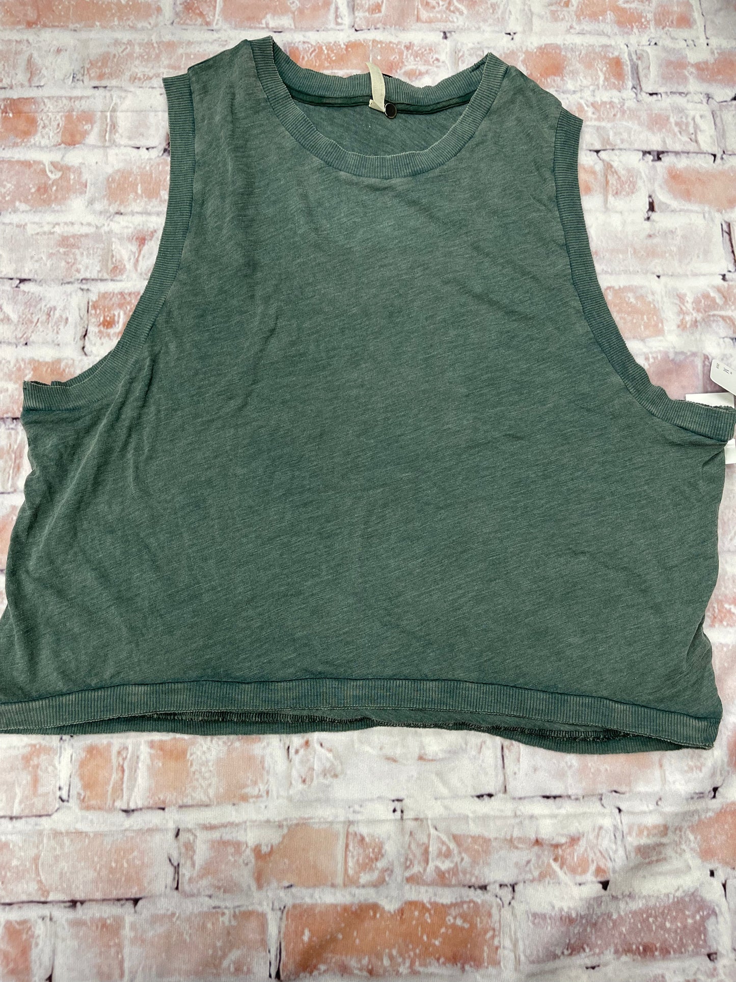 Tank Top By Free People In Green, Size: M