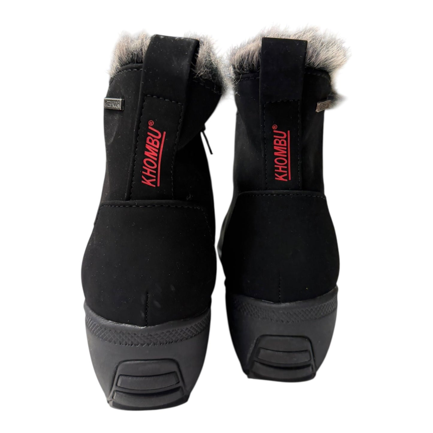 Boots Ankle Flats By Khombu In Black, Size:10