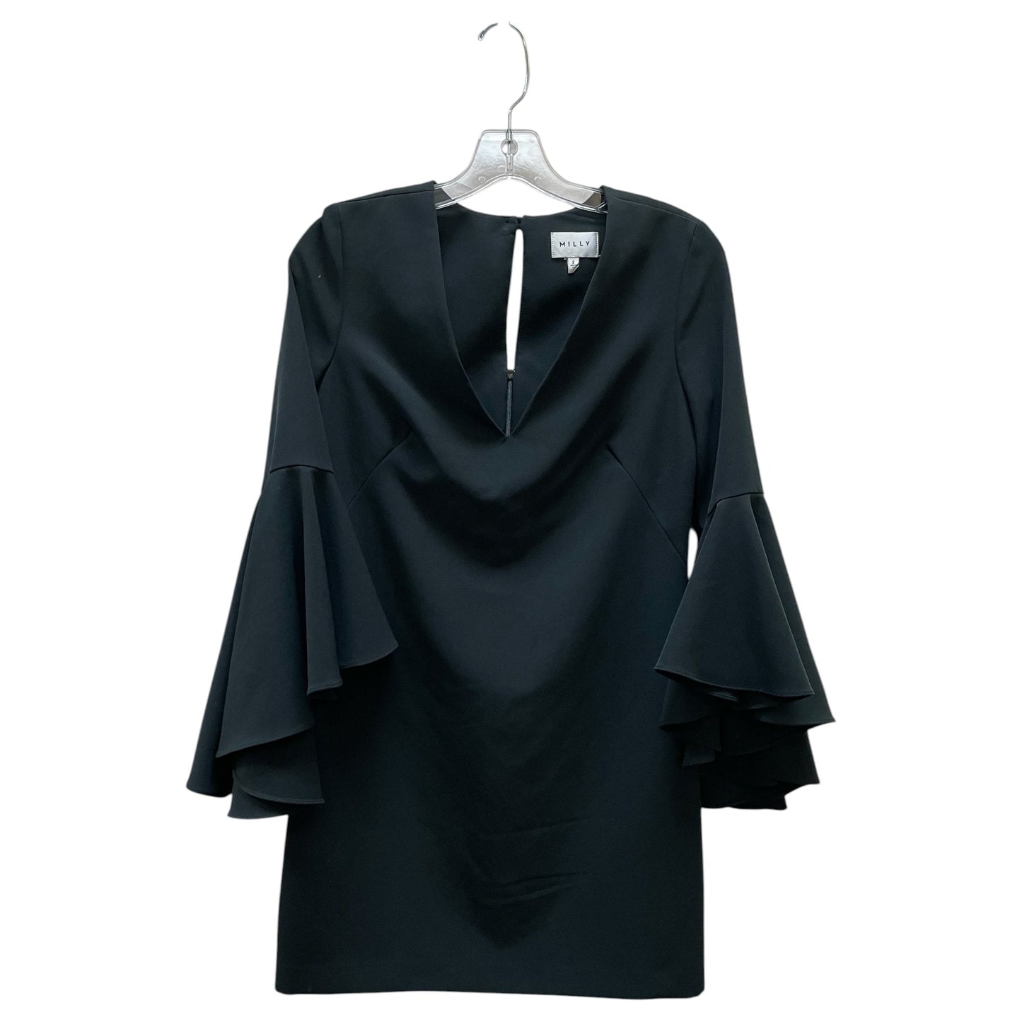 Dress Designer By Milly In Black, Size:Xs