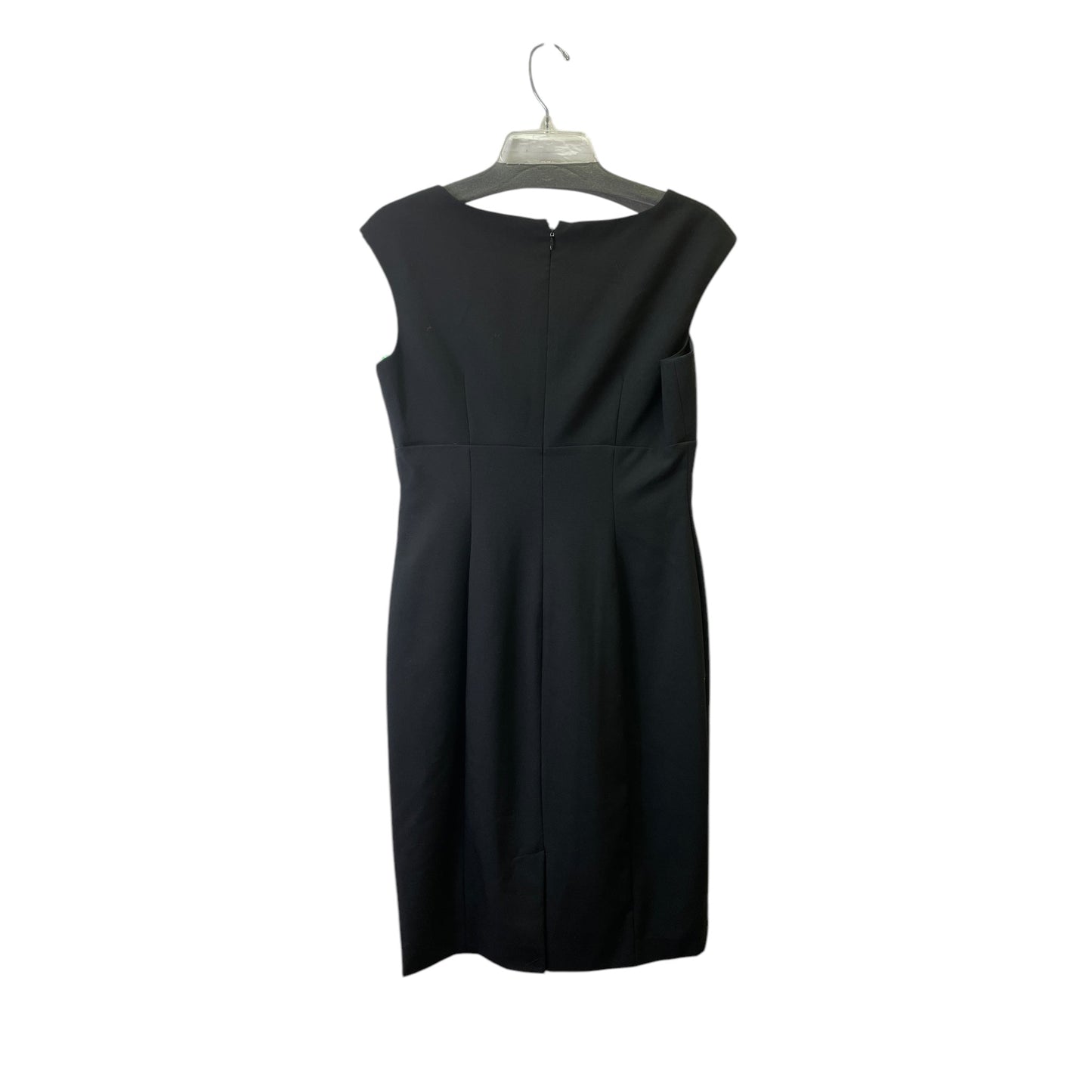 Dress Casual Midi By Calvin Klein In Black, Size:6