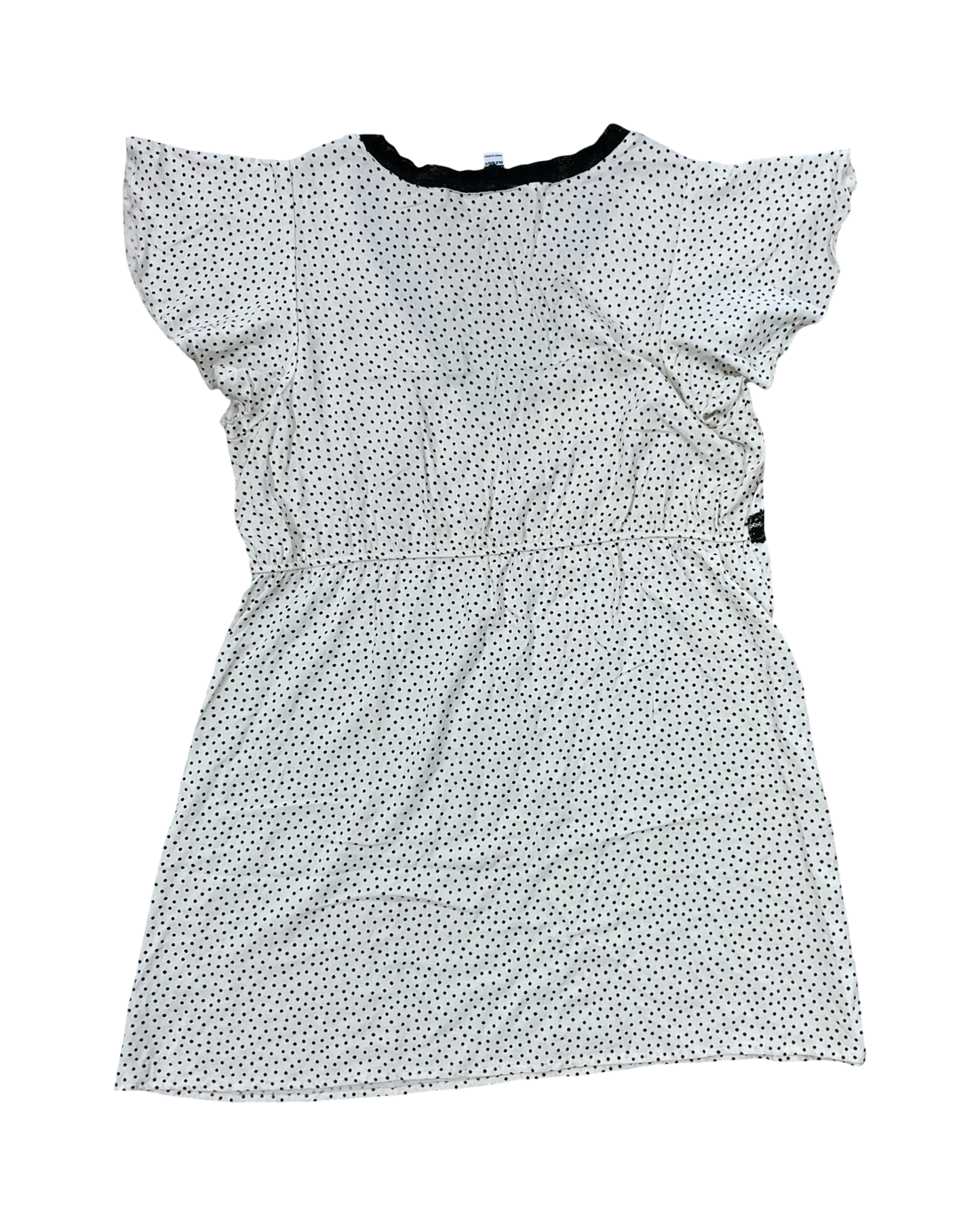 Dress Casual Midi By Old Navy In Black & Cream, Size:Xl