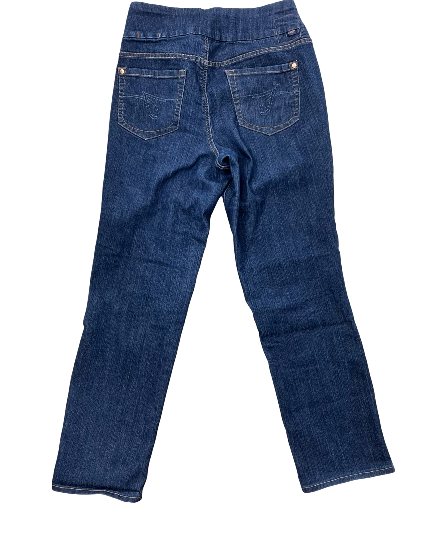 Jeans Jeggings By Jag In Blue Denim, Size:16