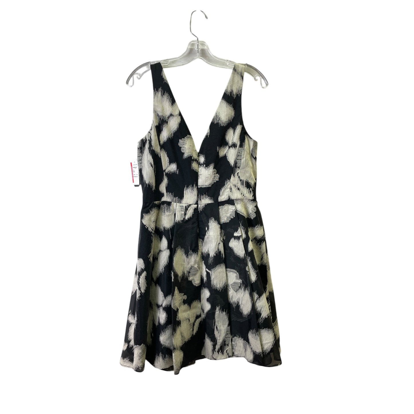 Dress Designer By Vera Wang In Black, Size:M