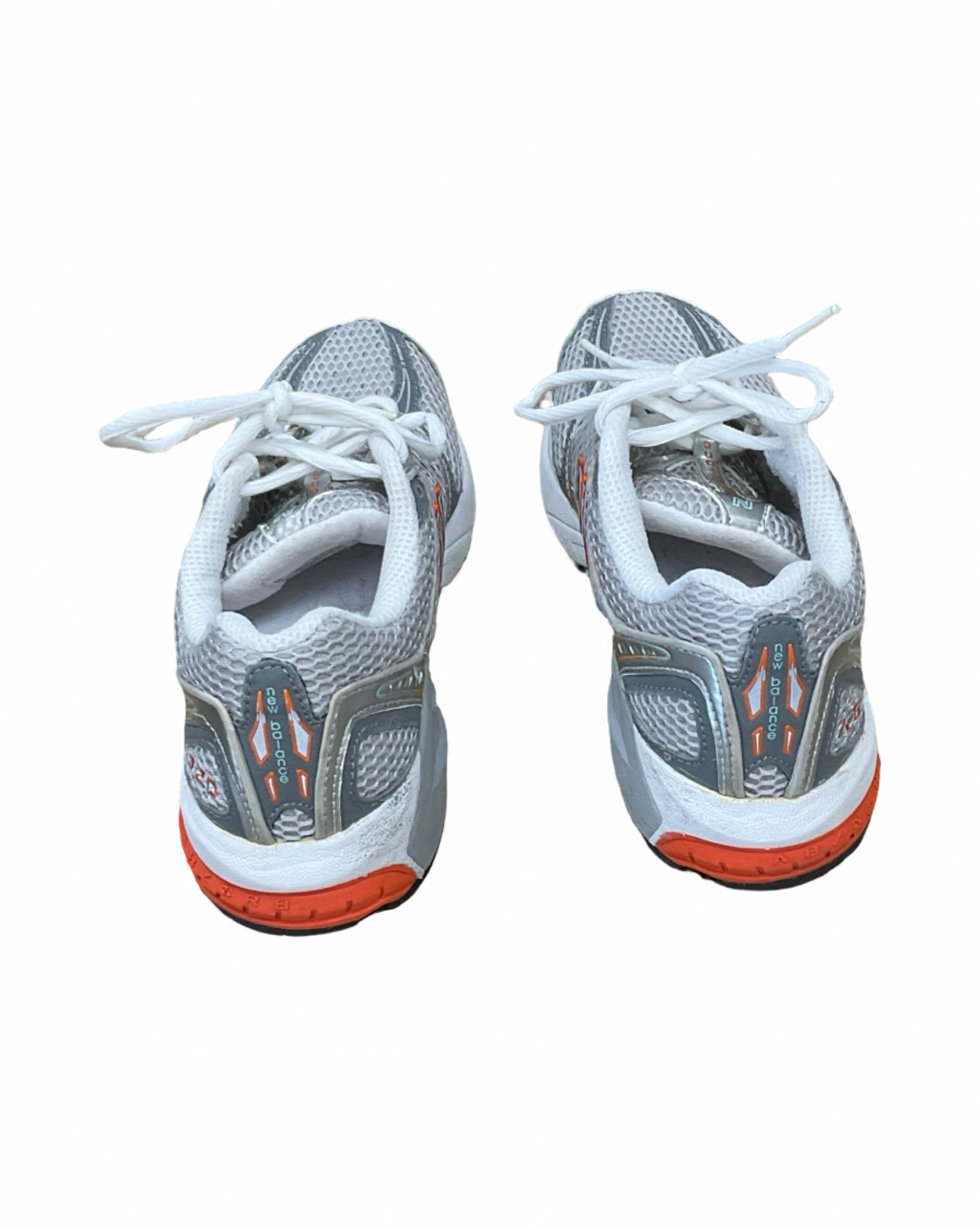 Shoes Athletic By New Balance In Grey & White, Size:7