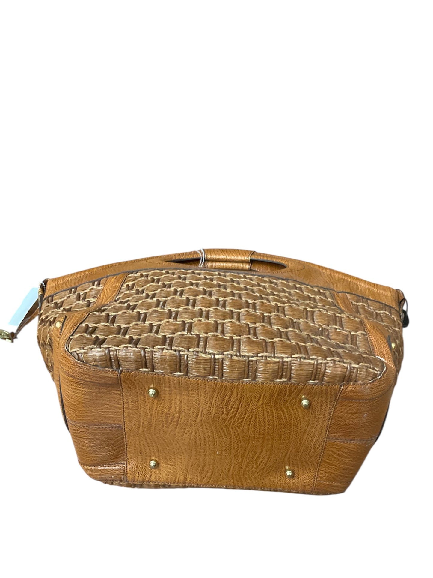 Clearance-Handbag Designer By Brahmin, Size: Large