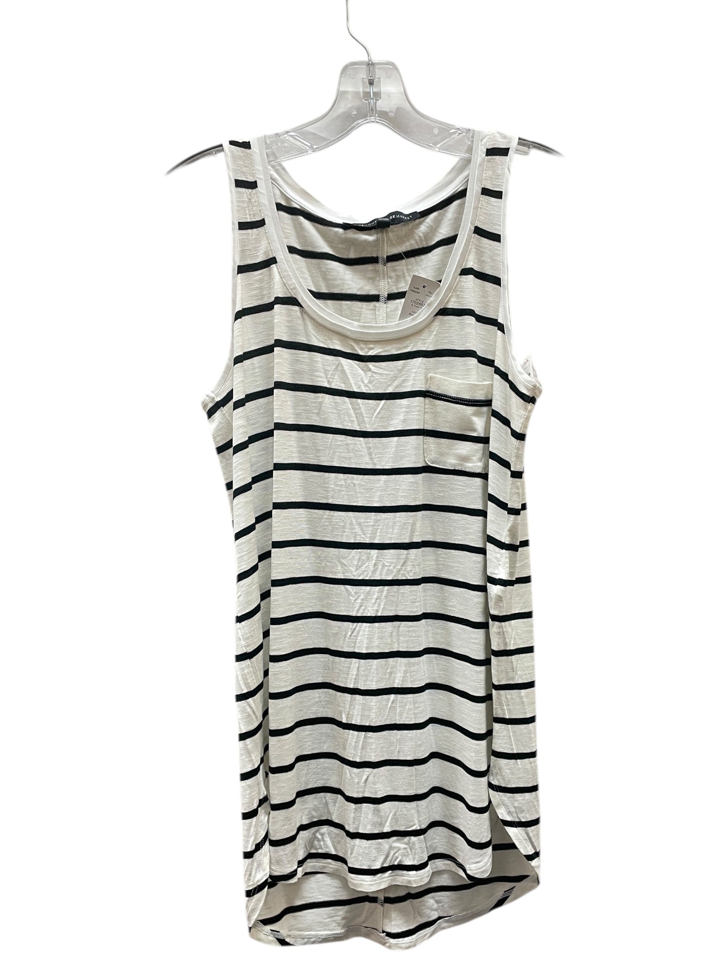 Top Sleeveless By White House Black Market In Black & White, Size:S