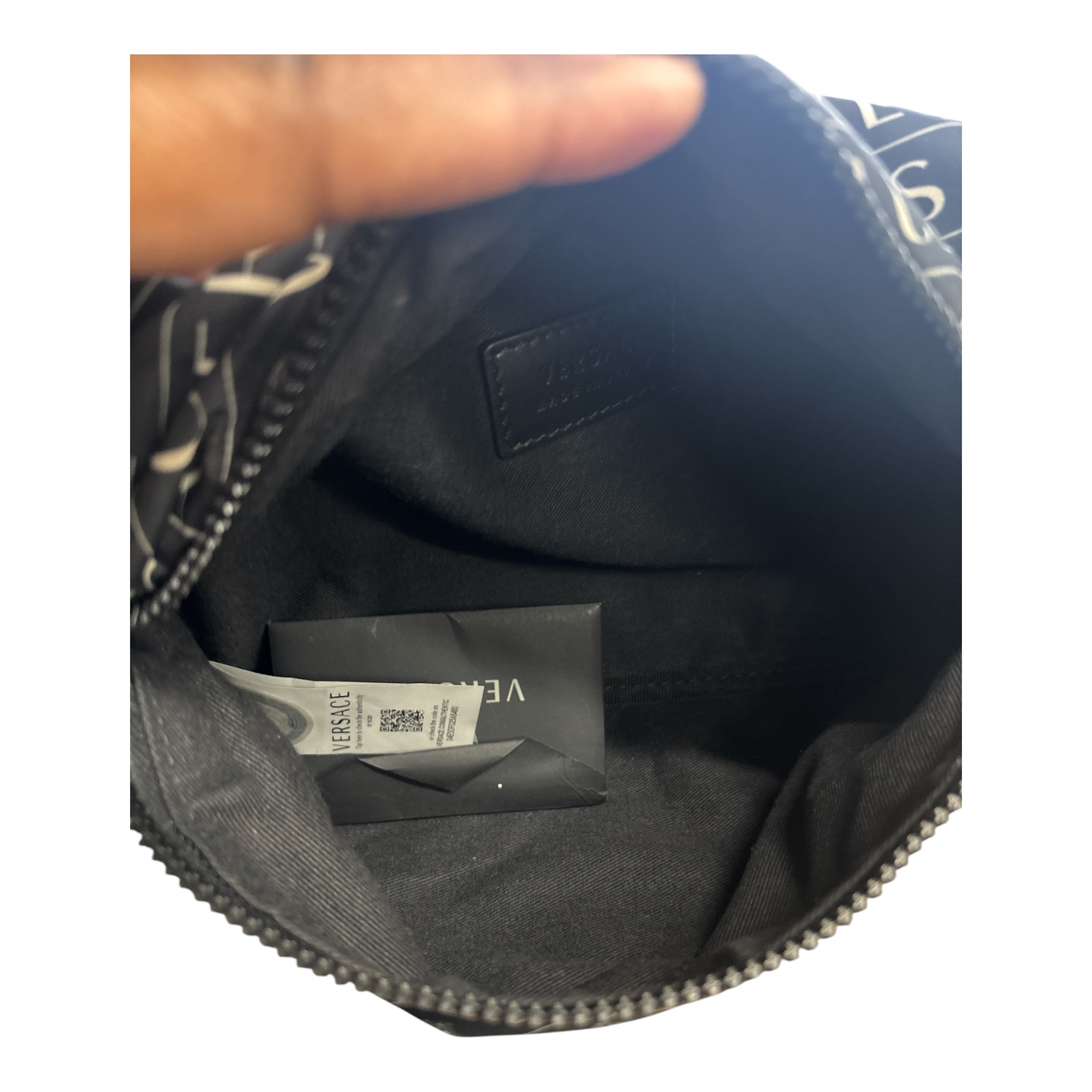 Belt Bag Luxury Designer By Versace, Size: Medium