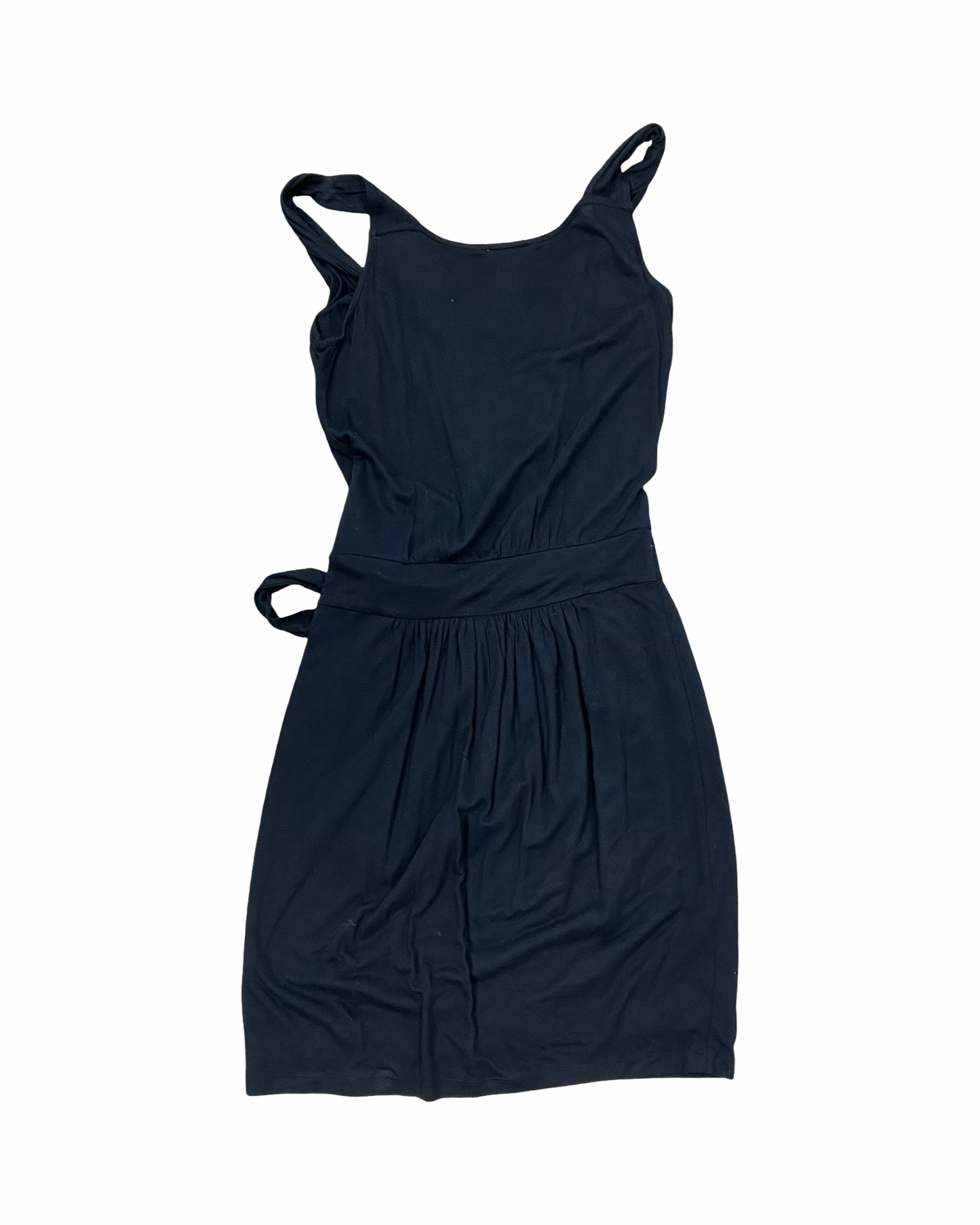 Dress Casual Midi By Loft In Black, Size:0