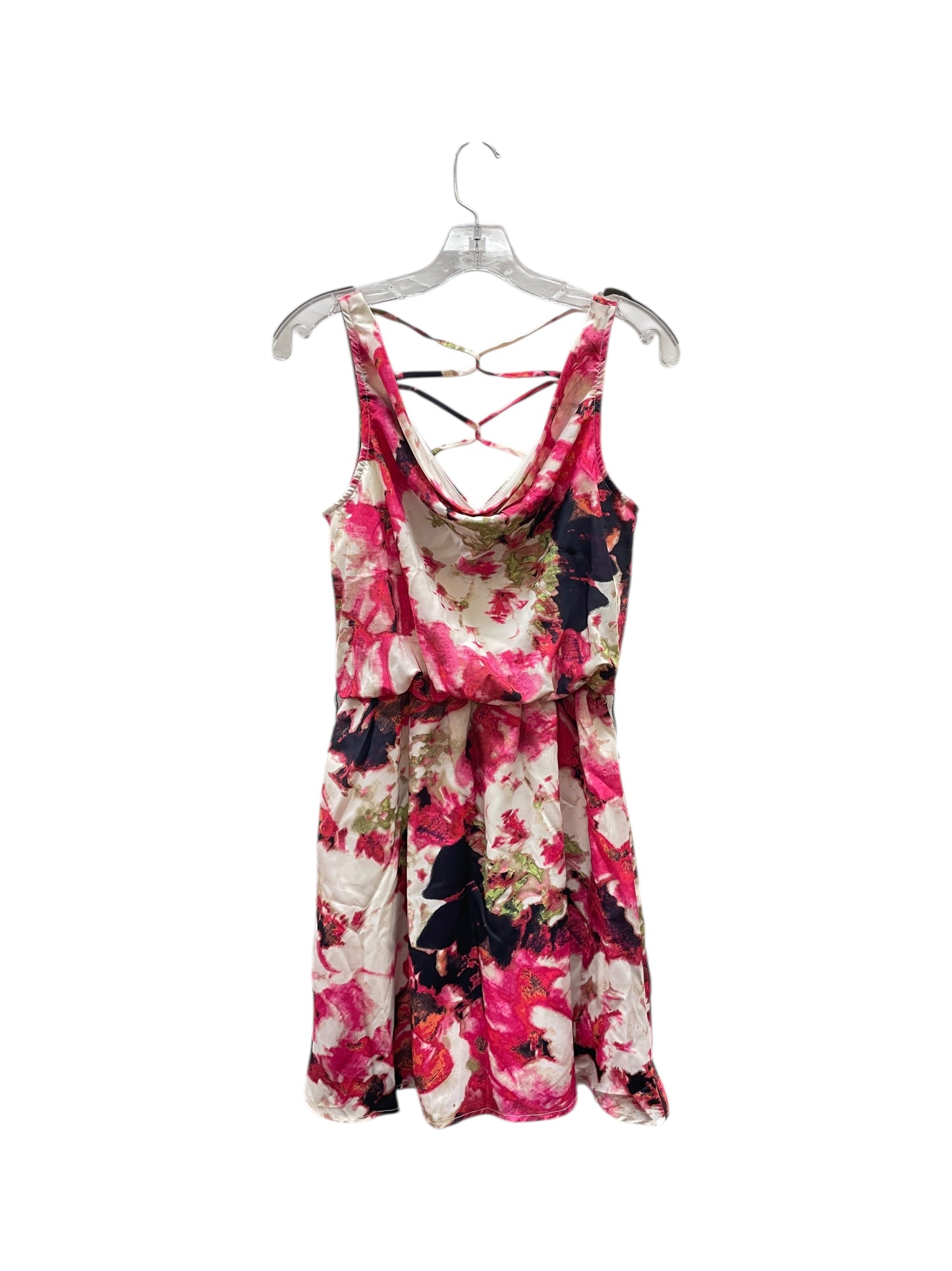 Dress Party Short By City Studio In Floral Print, Size:S
