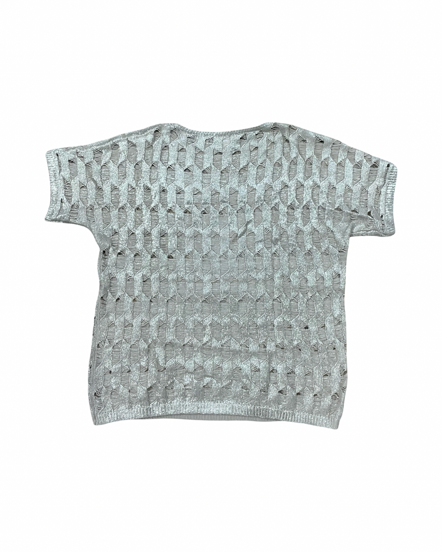 Sweater Ss By Chicos In Gold, Size:S