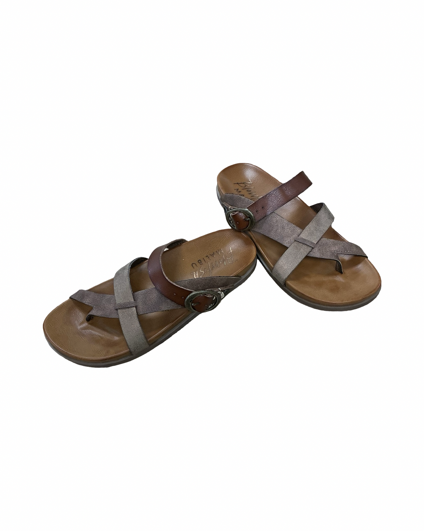 Sandals Flats By Blowfish In Brown, Size:7.5