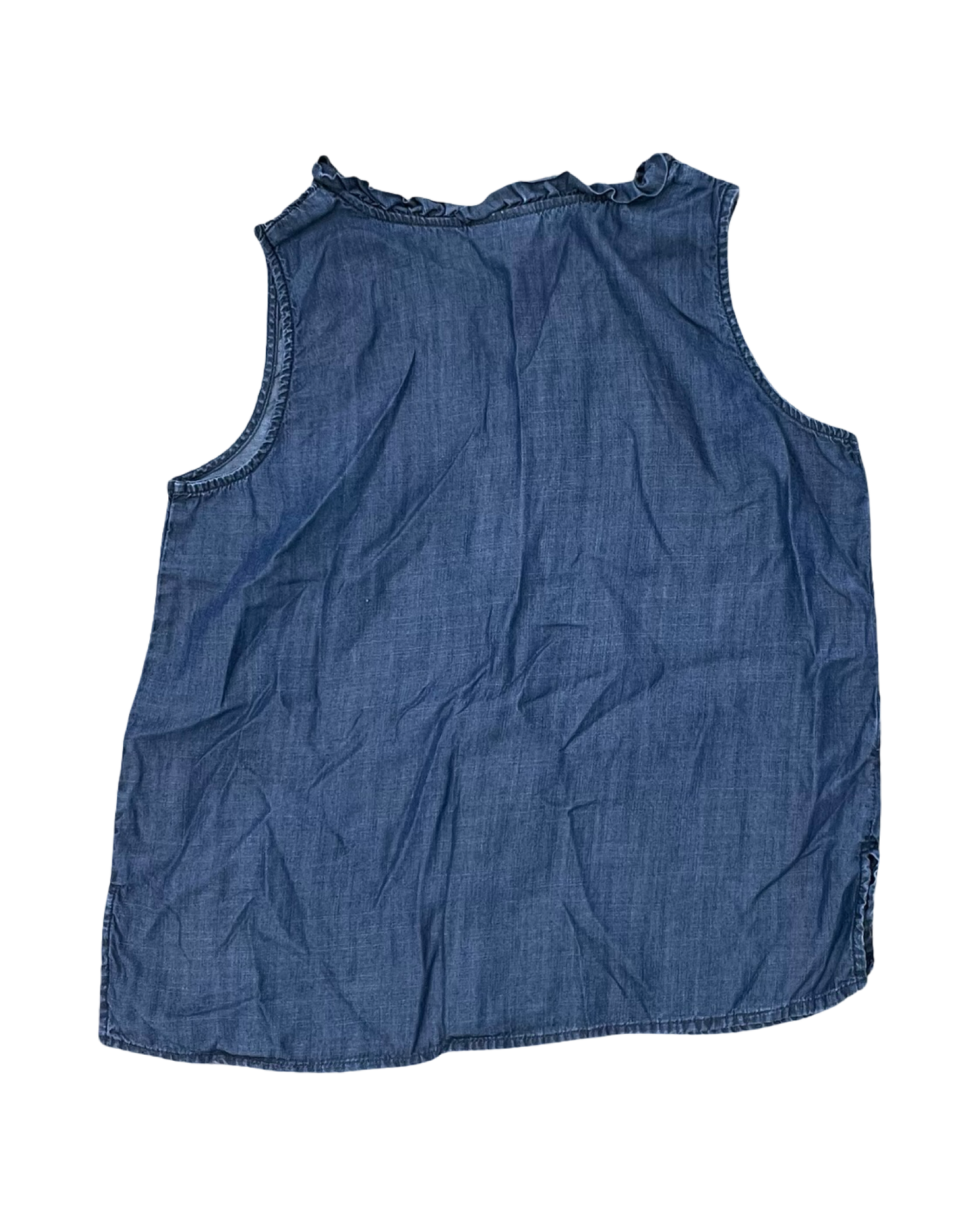 Top Sleeveless By Liz Claiborne In Blue, Size:S
