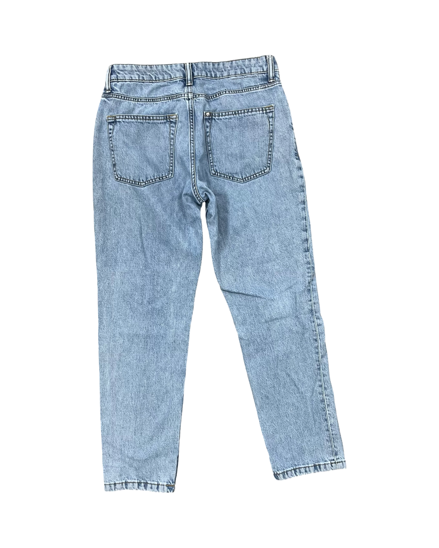 Jeans Cropped By Clothes Mentor In Blue, Size:8