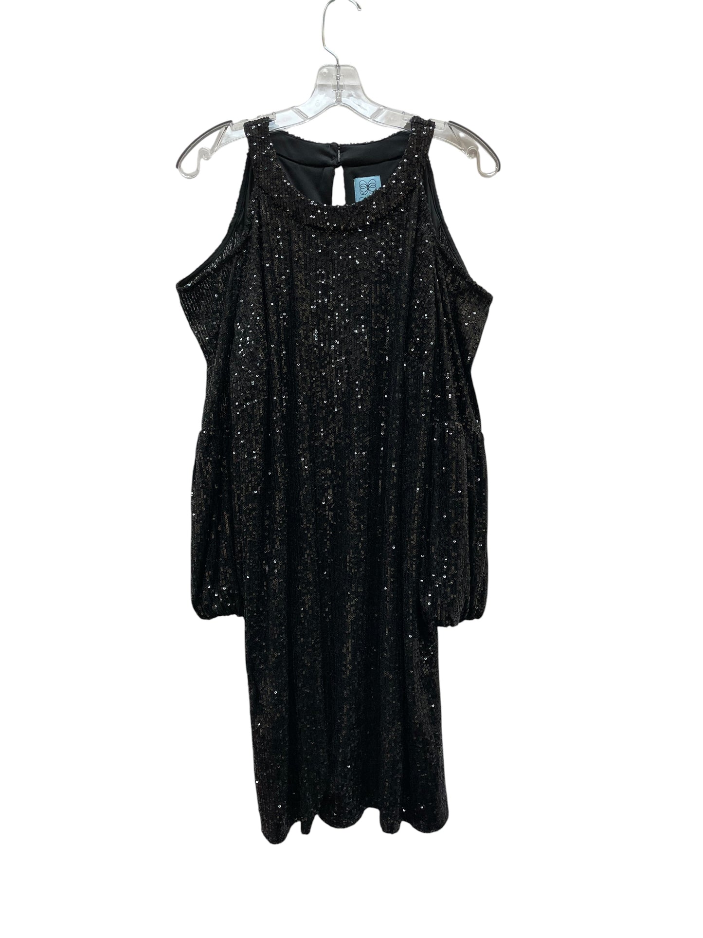 Dress Party Short By Cece In Black, Size:1X