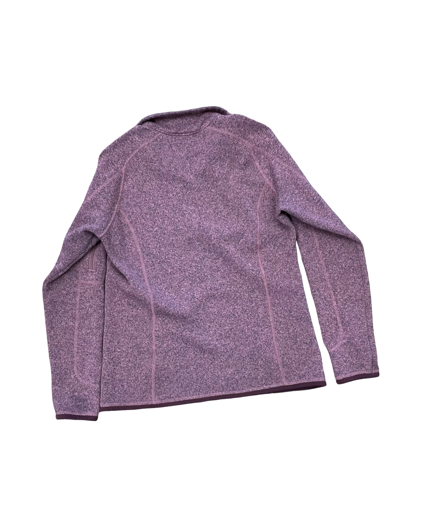 Sweatshirt Collar By Patagonia In Pink, Size:M