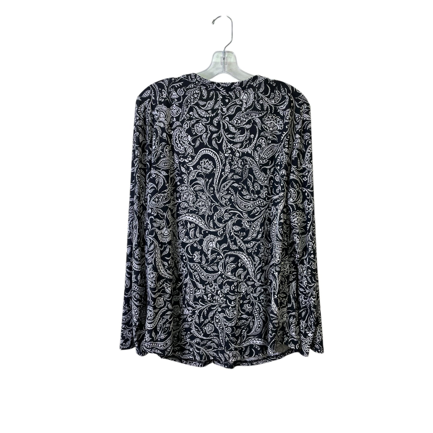 Top Ls By Inc In Black & White, Size:Xxl