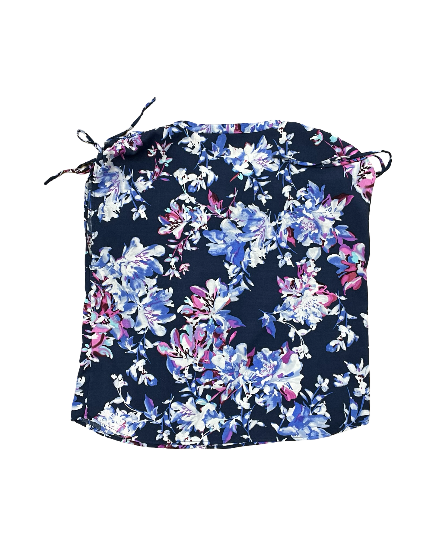 Blouse Ss By Bon Worth In Blue, Size:L