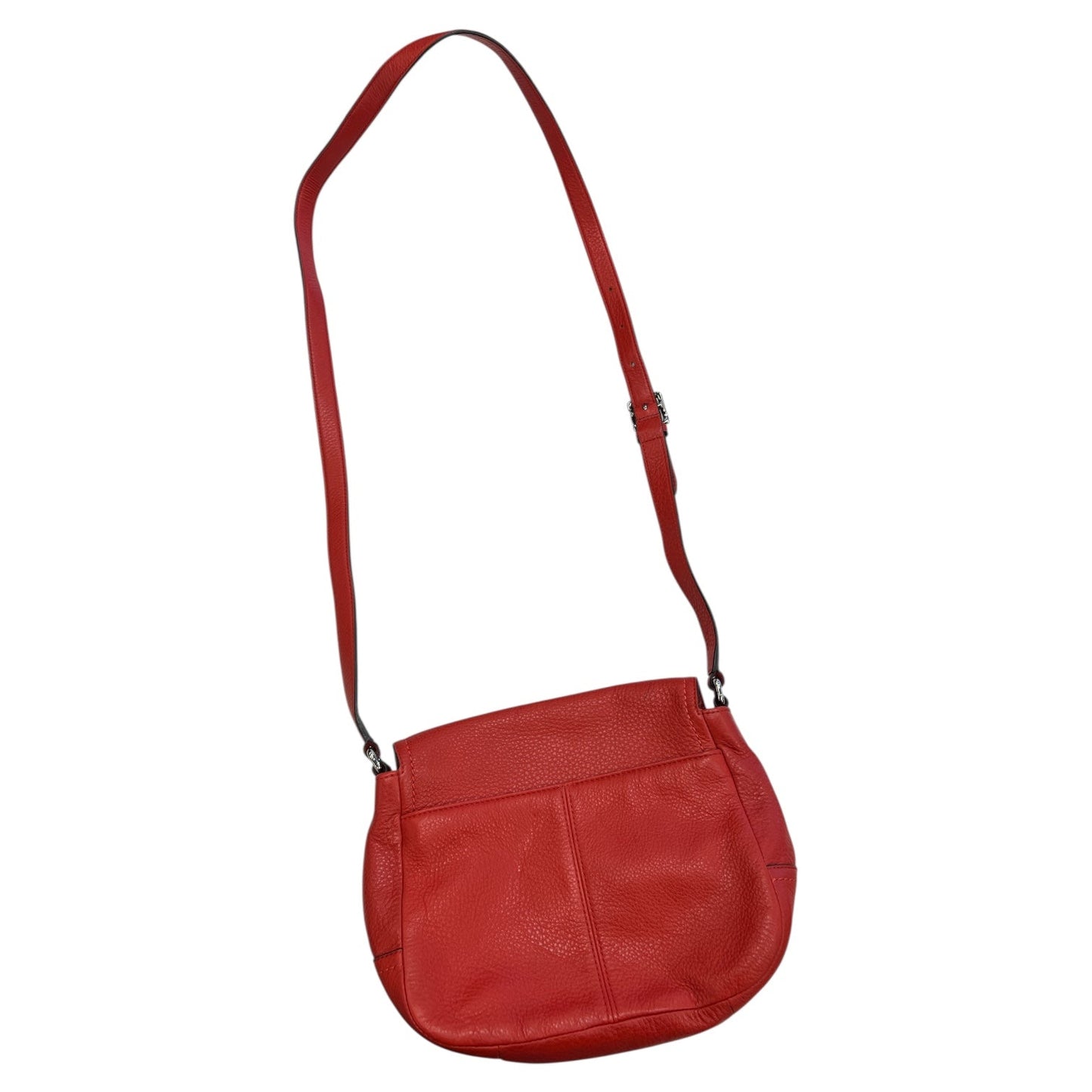 Crossbody Designer By Coach In Orange, Size:Medium