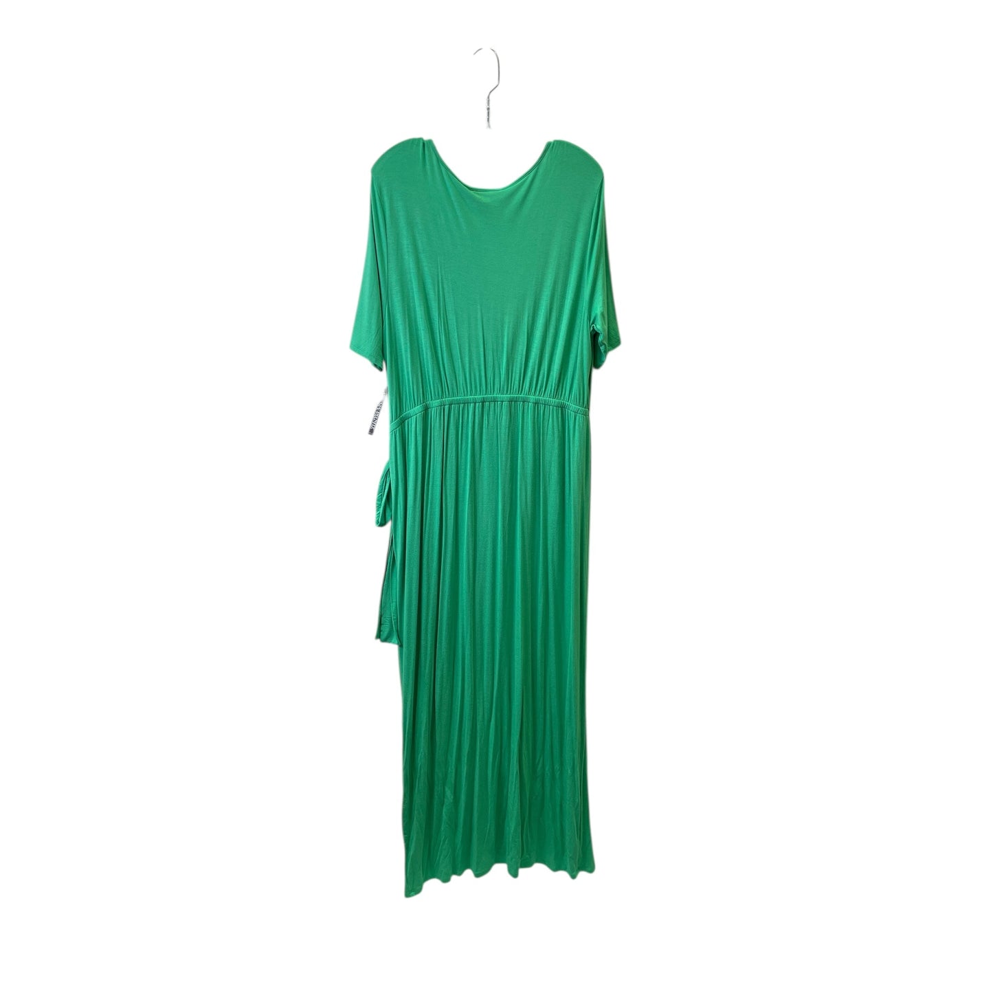Dress Casual Maxi By New York And Co In Green, Size:Xl