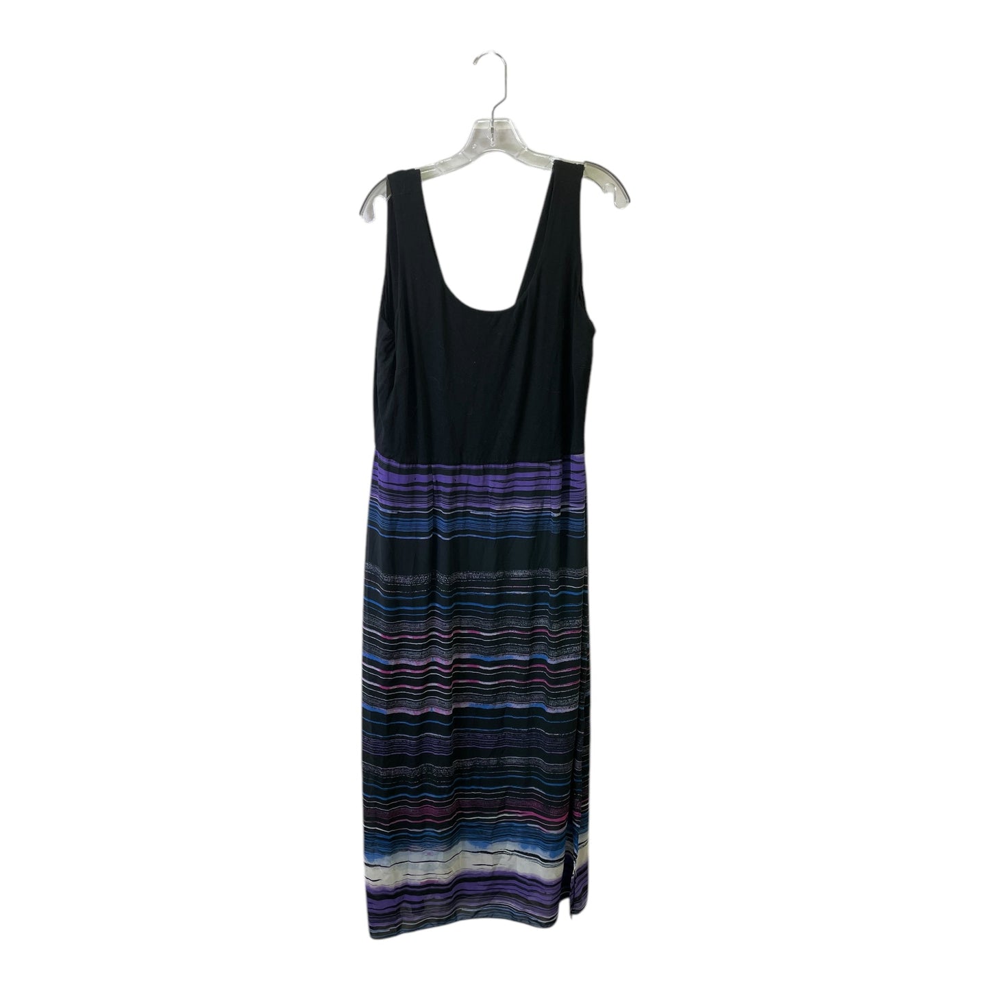 Dress Casual Maxi By Vince Camuto In Black & Brown, Size:1X