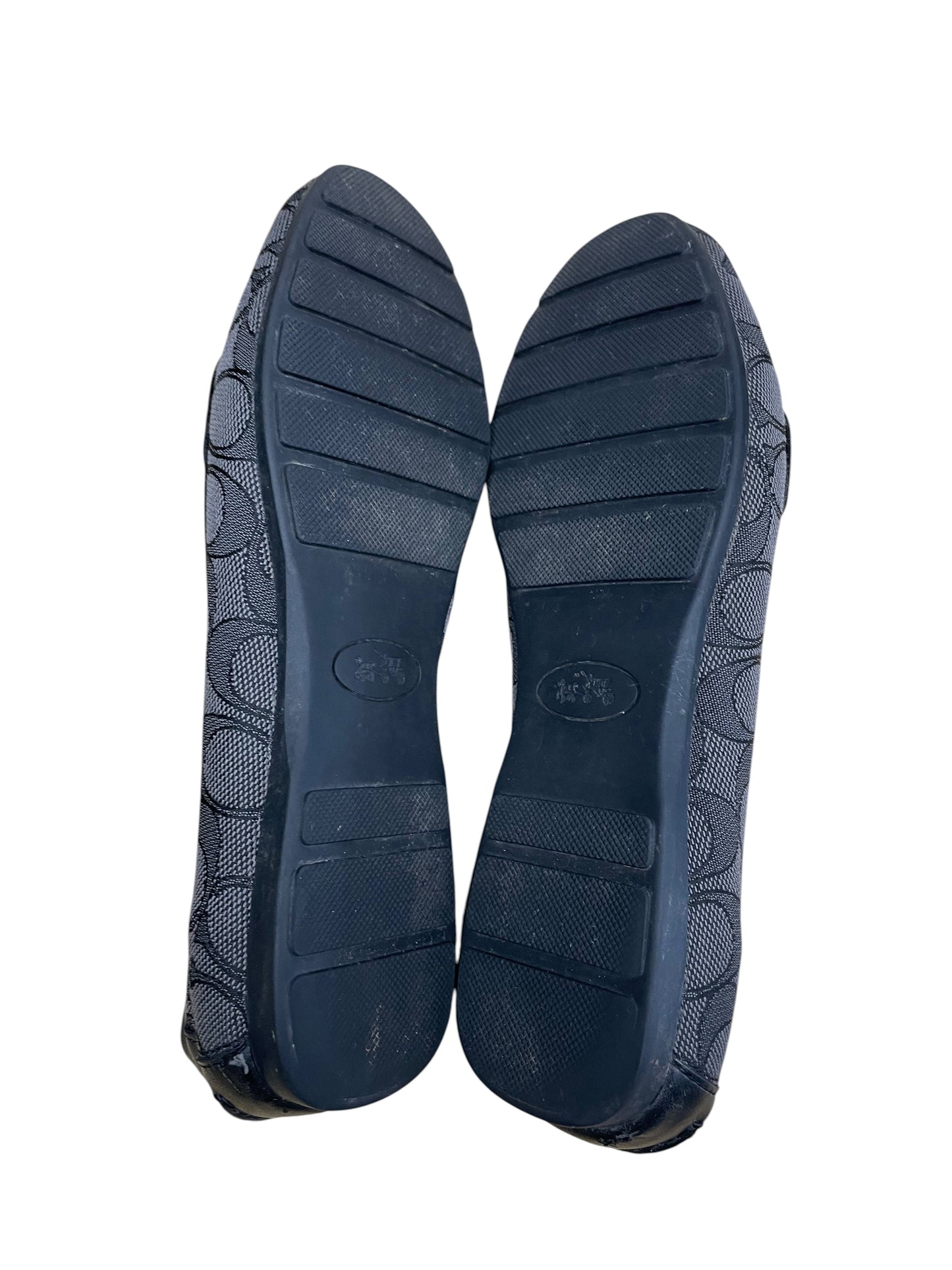 Shoes Designer By Coach In Black, Size:8