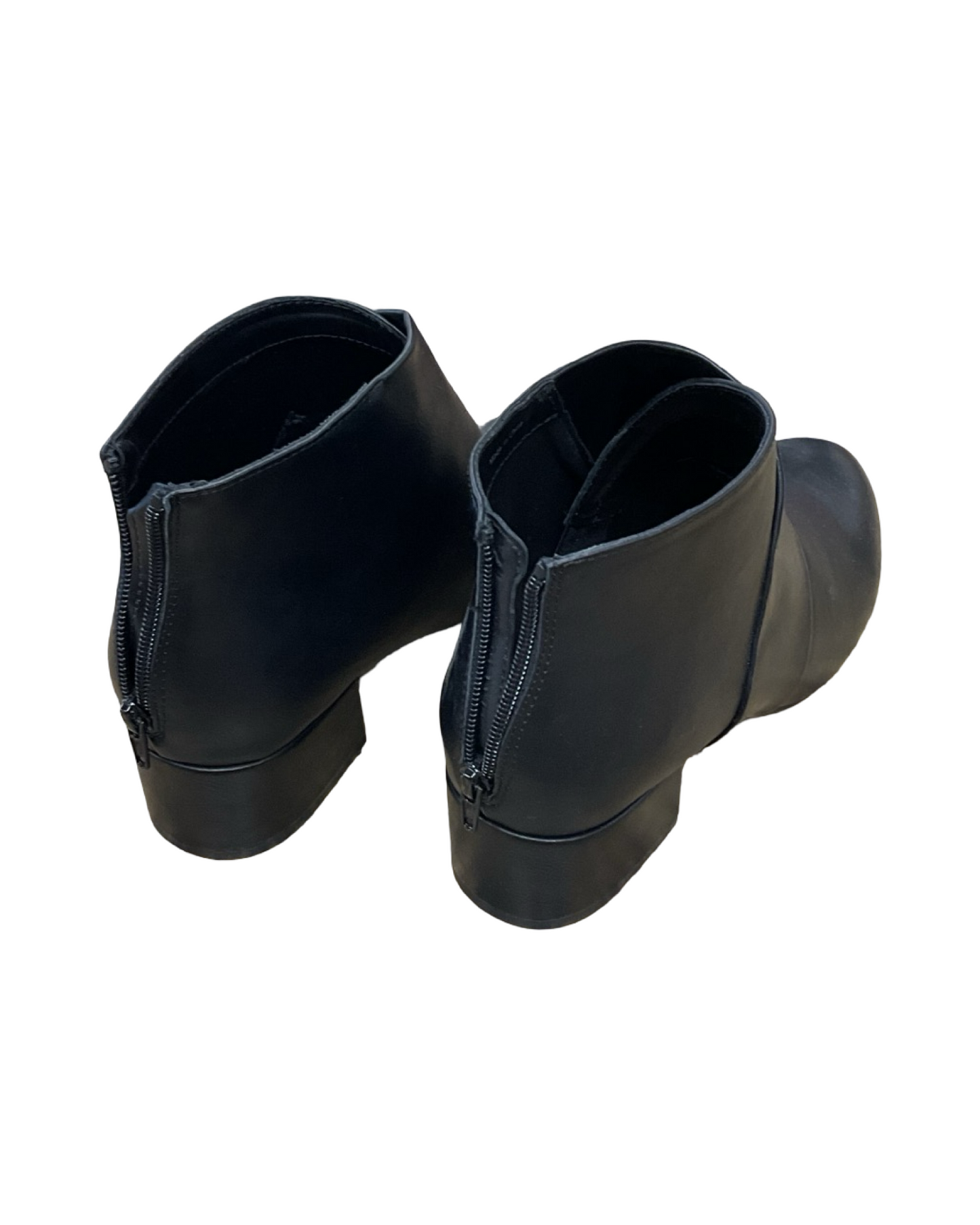 Boots Ankle Heels By Maurices In Black, Size:9