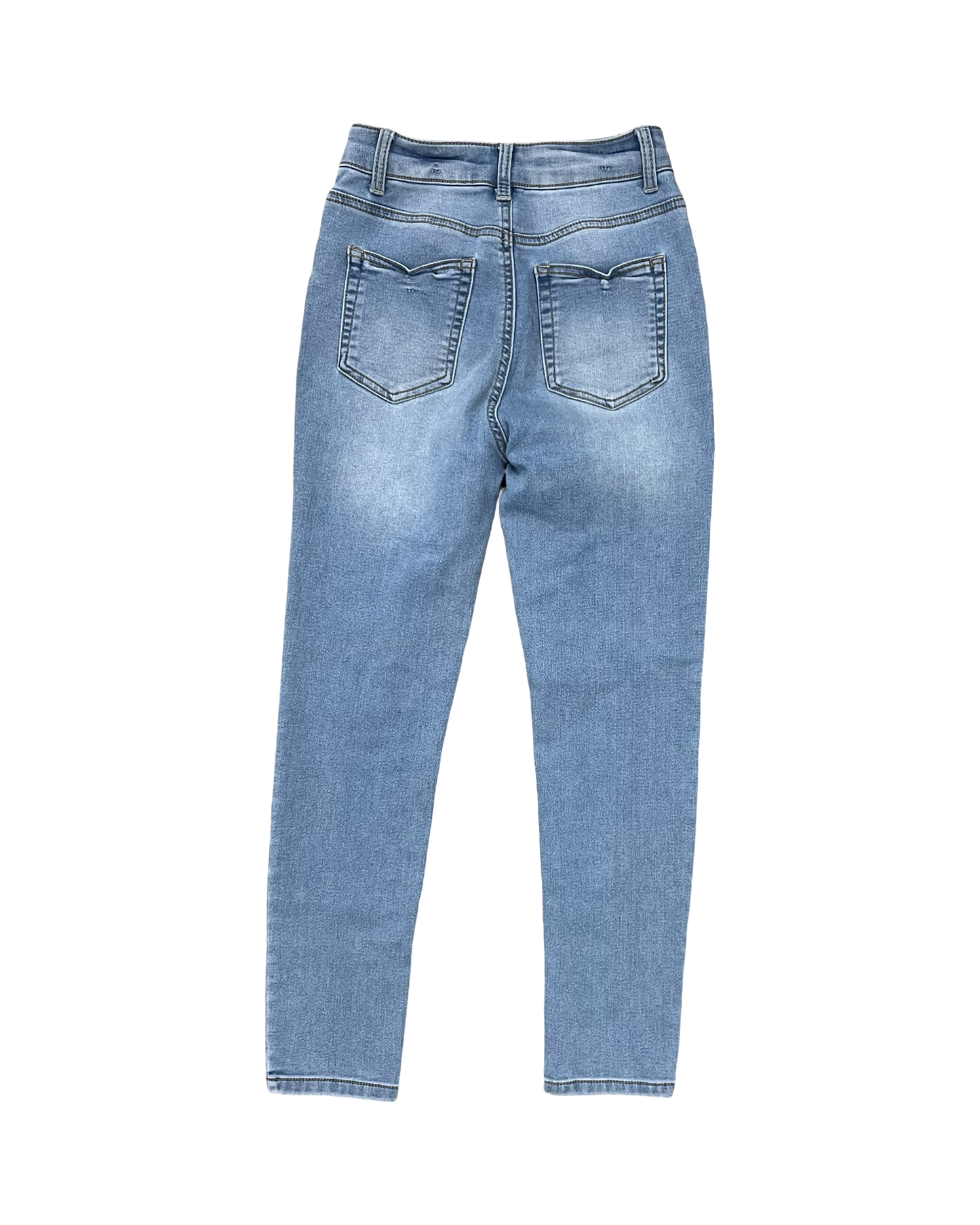Jeans Skinny By Wax Jean In Blue Denim, Size:2