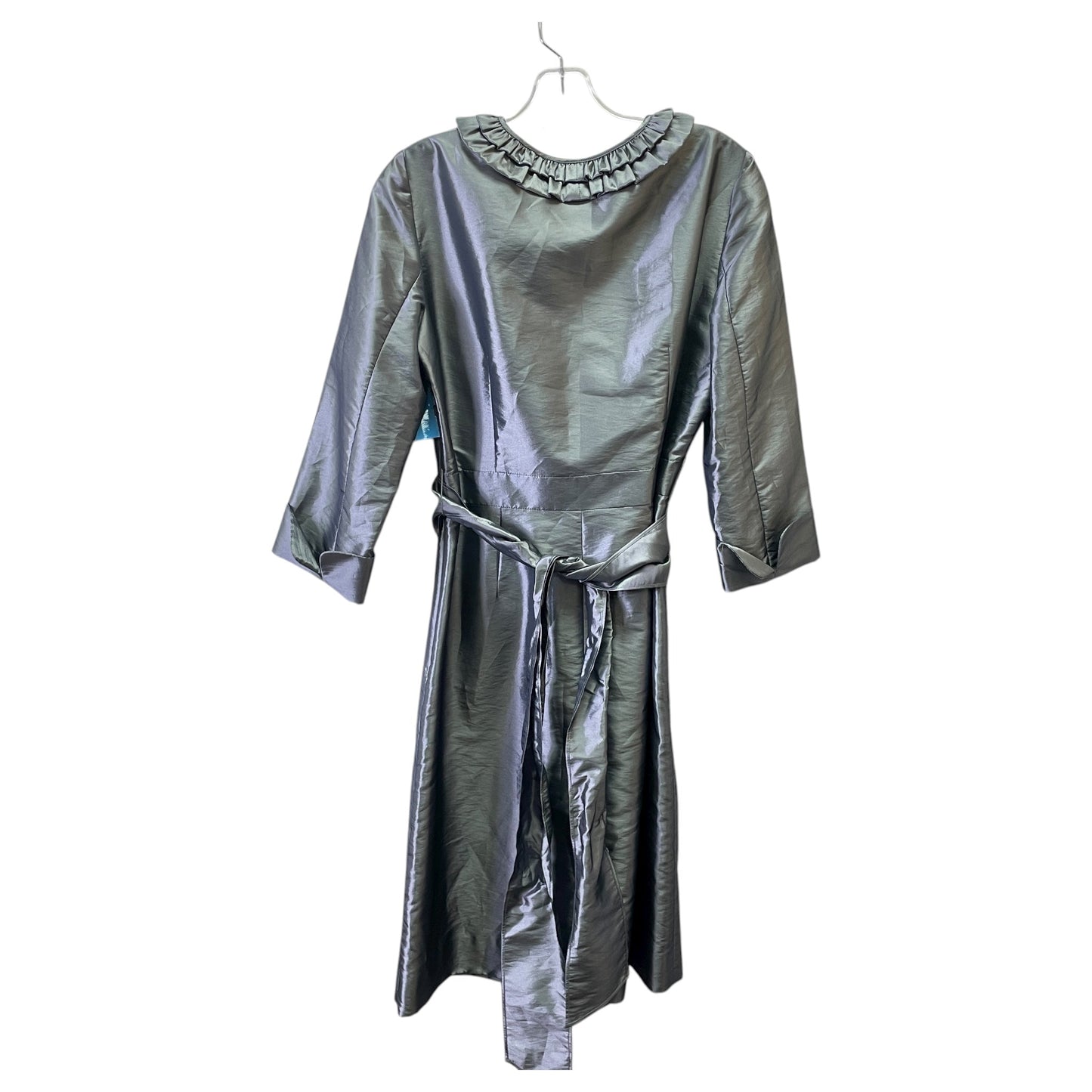 Dress Party Midi By Alex Marie In Silver, Size:8