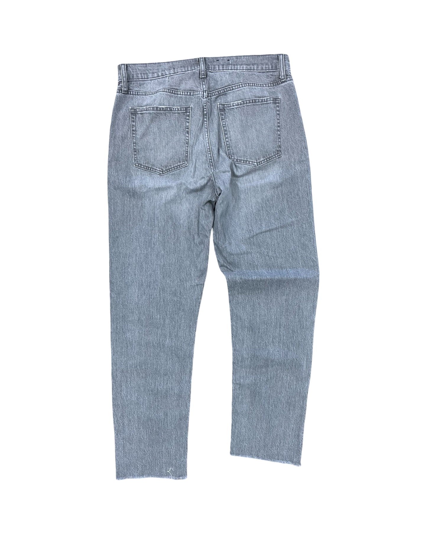 Jeans Straight By Gap In Grey Denim, Size:14L