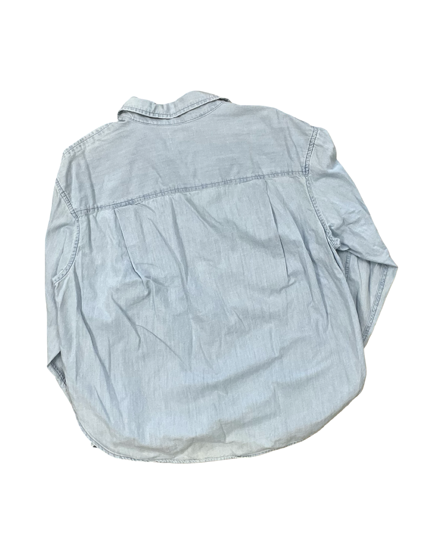 Blouse Ls By Sonoma In Blue, Size:Lp