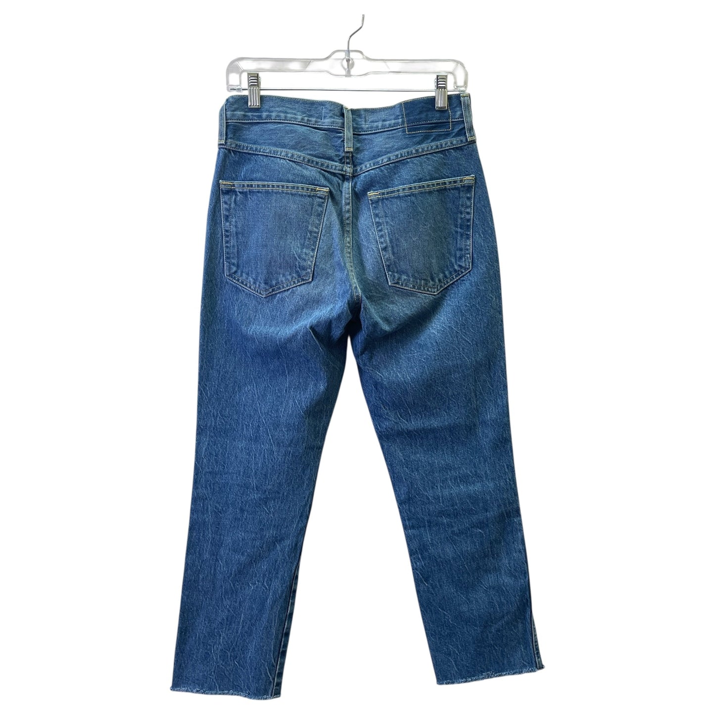 Jeans Straight By Amo In Blue Denim, Size:2
