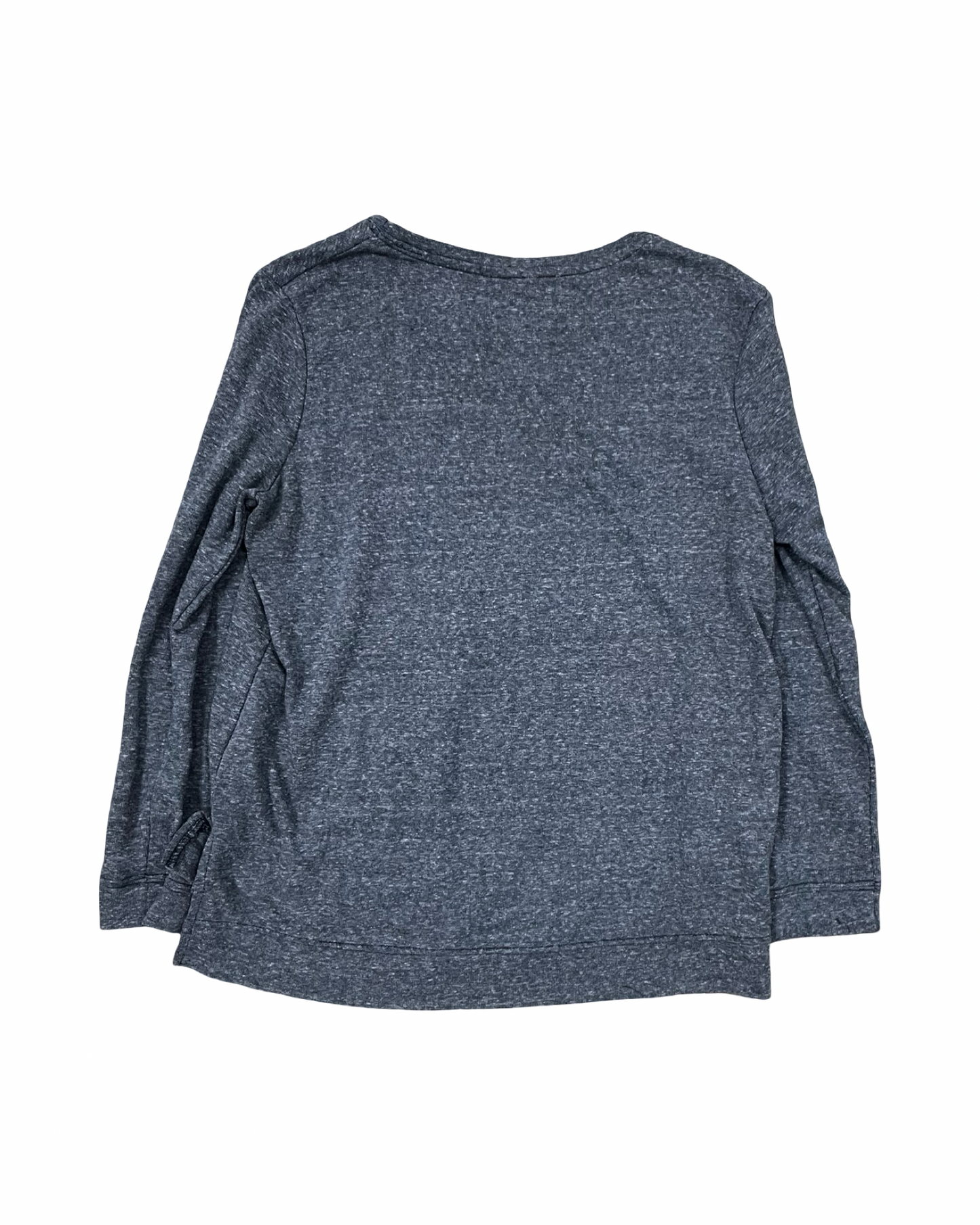 Top Ls By Clothes Mentor In Grey, Size:M