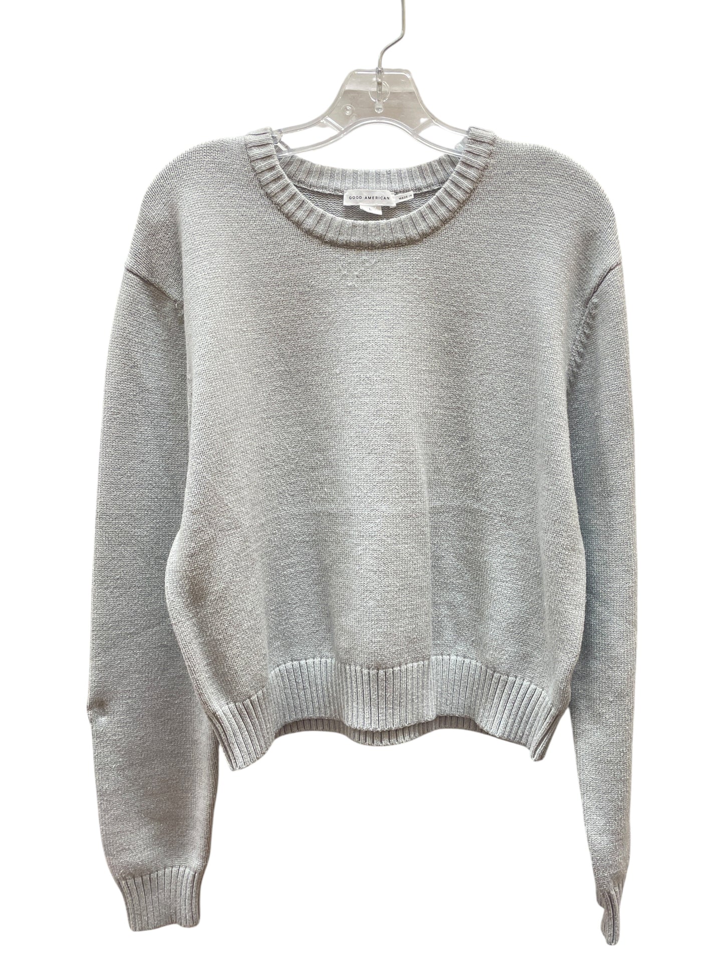 Sweater By Good American In Grey, Size:L