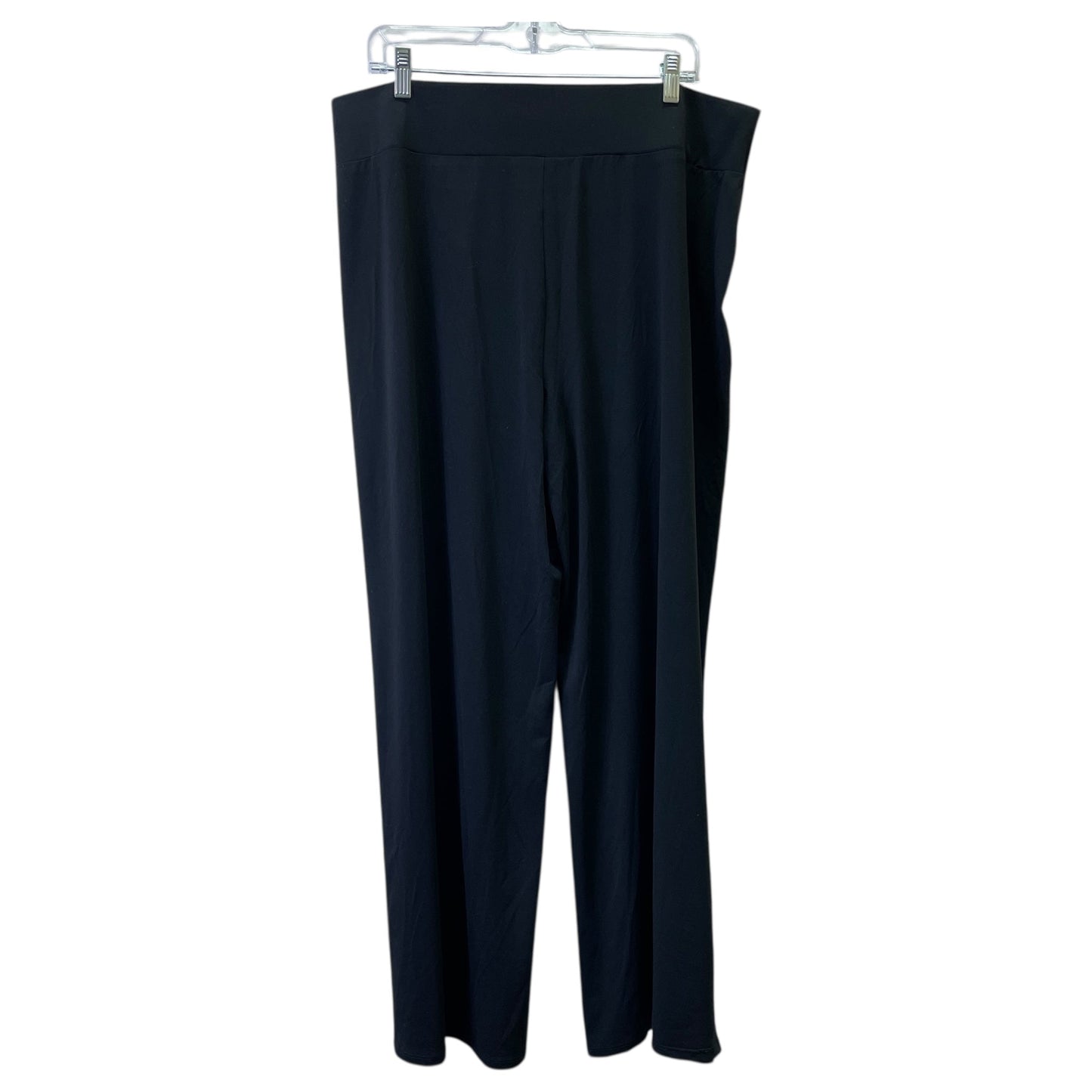 Pants Designer By Halston In Black, Size:16