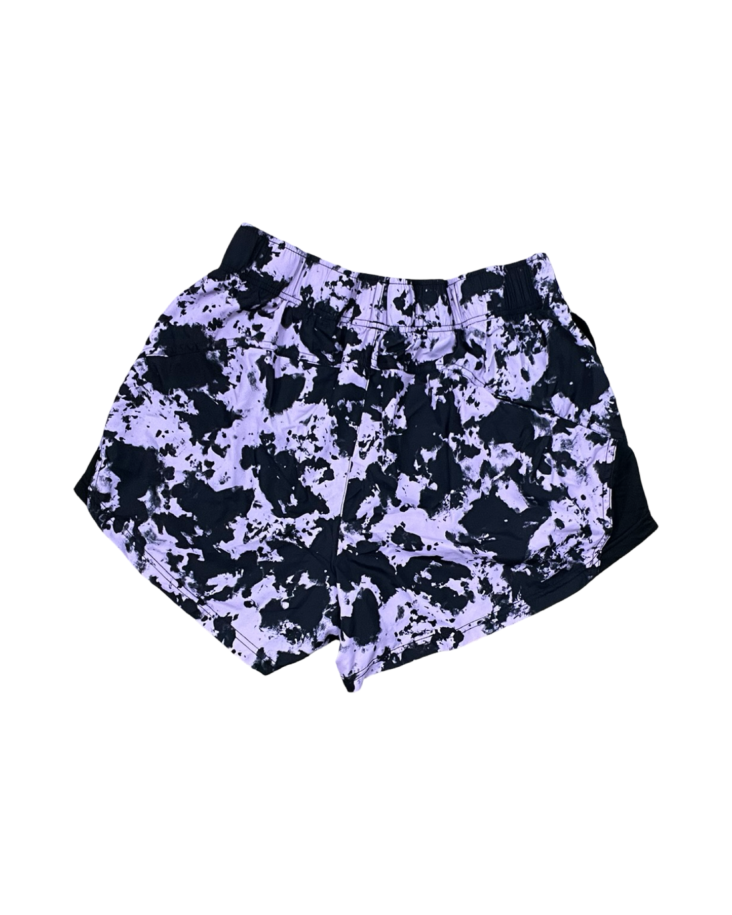 Athletic Shorts By Athletic Works In Black & Purple, Size:M