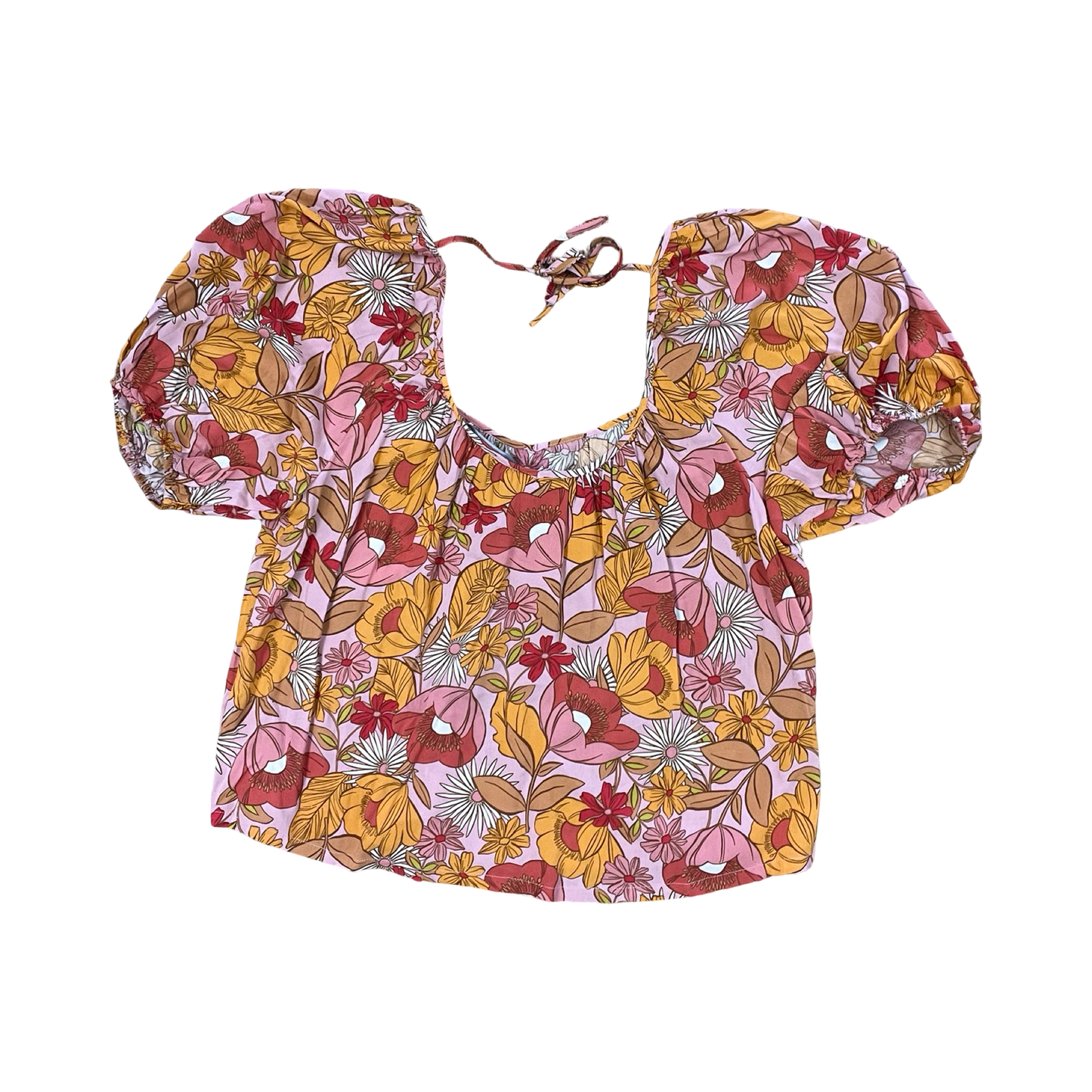 Top Ss By Sanctuary In Orange & Pink, Size:S