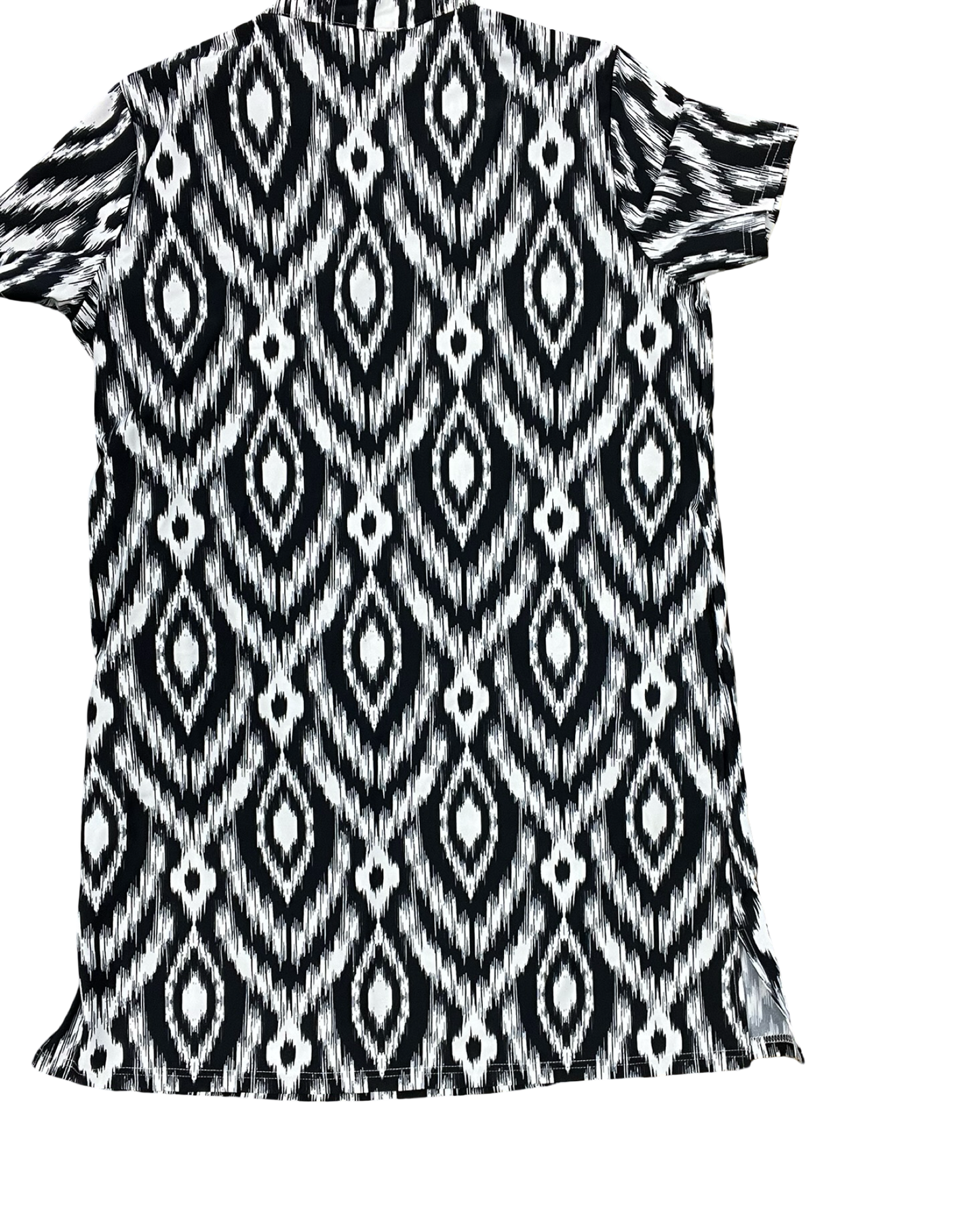 Dress Work By Clothes Mentor In Black & White, Size:M