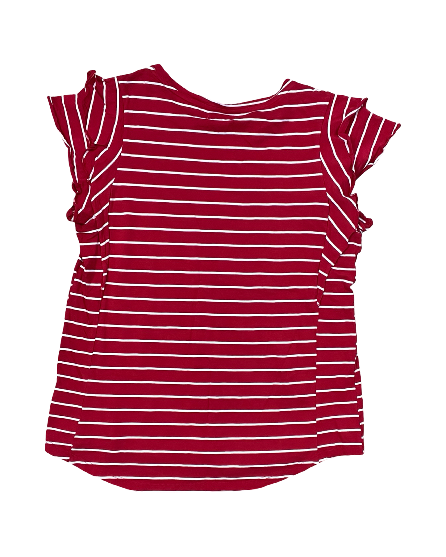 Top Sleeveless By Maurices In Red & White, Size:Xl