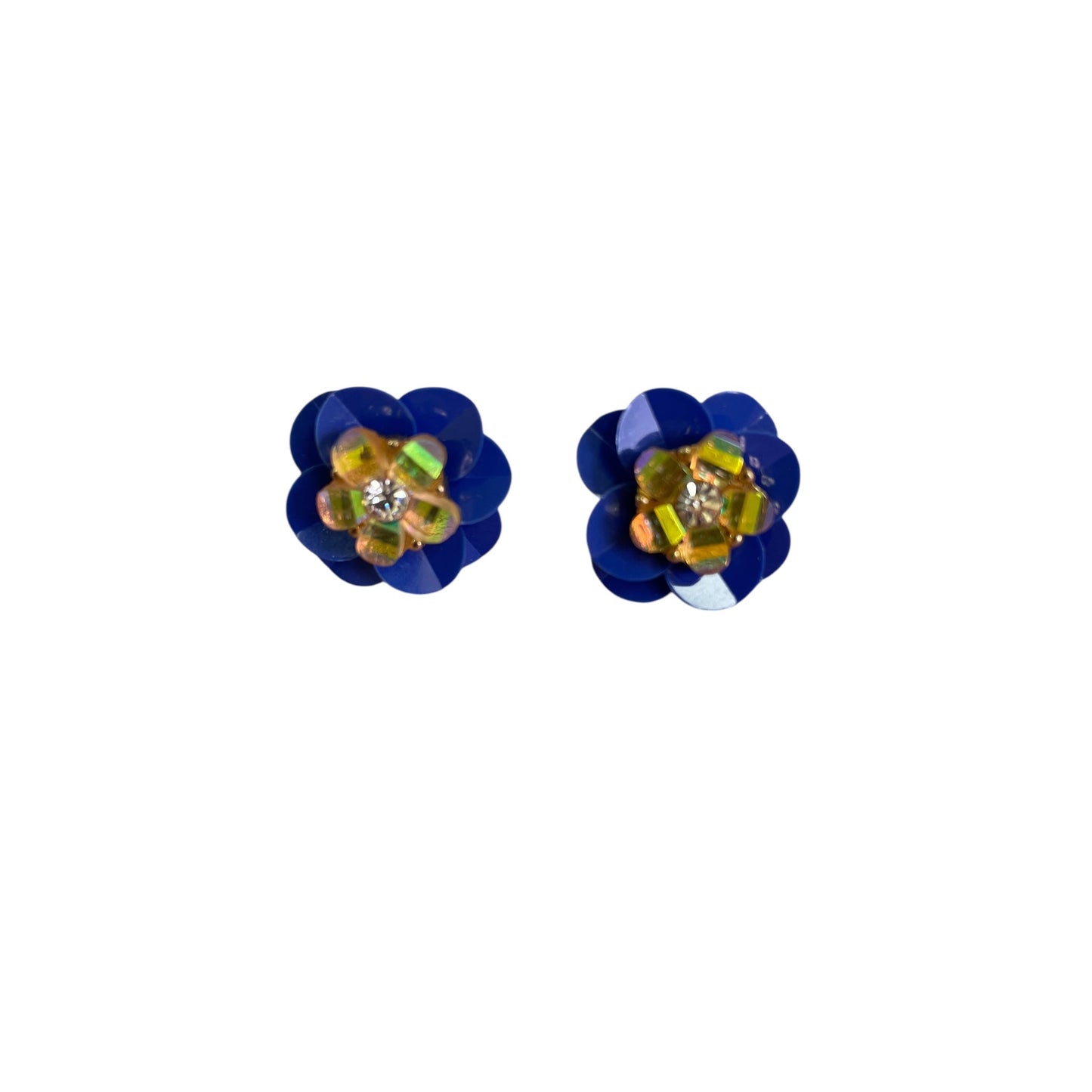 Necklace Set By Cme In Blue & Gold, Size:02 Piece Set
