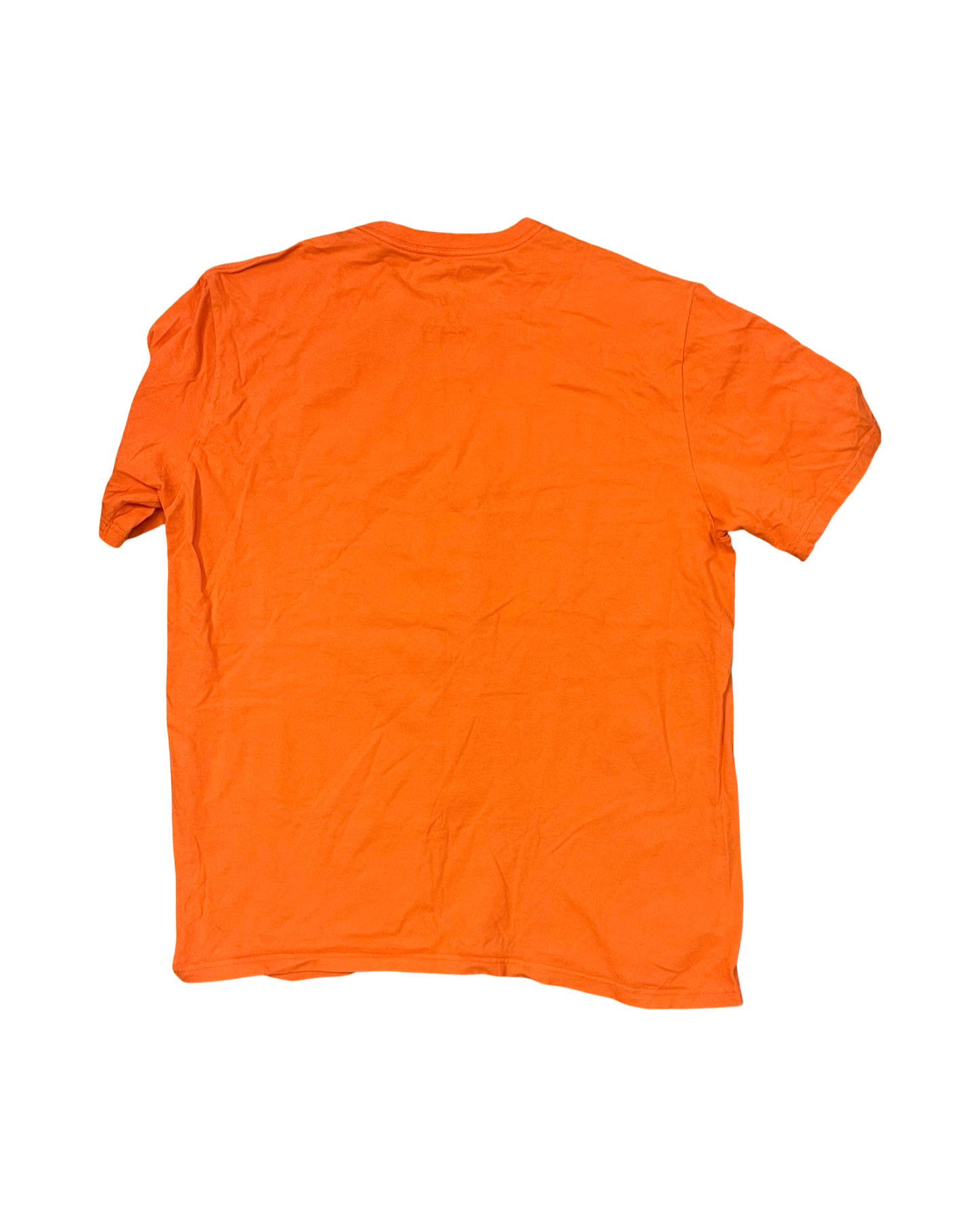 Athletic Top Ss By Nike In Orange, Size:Xl
