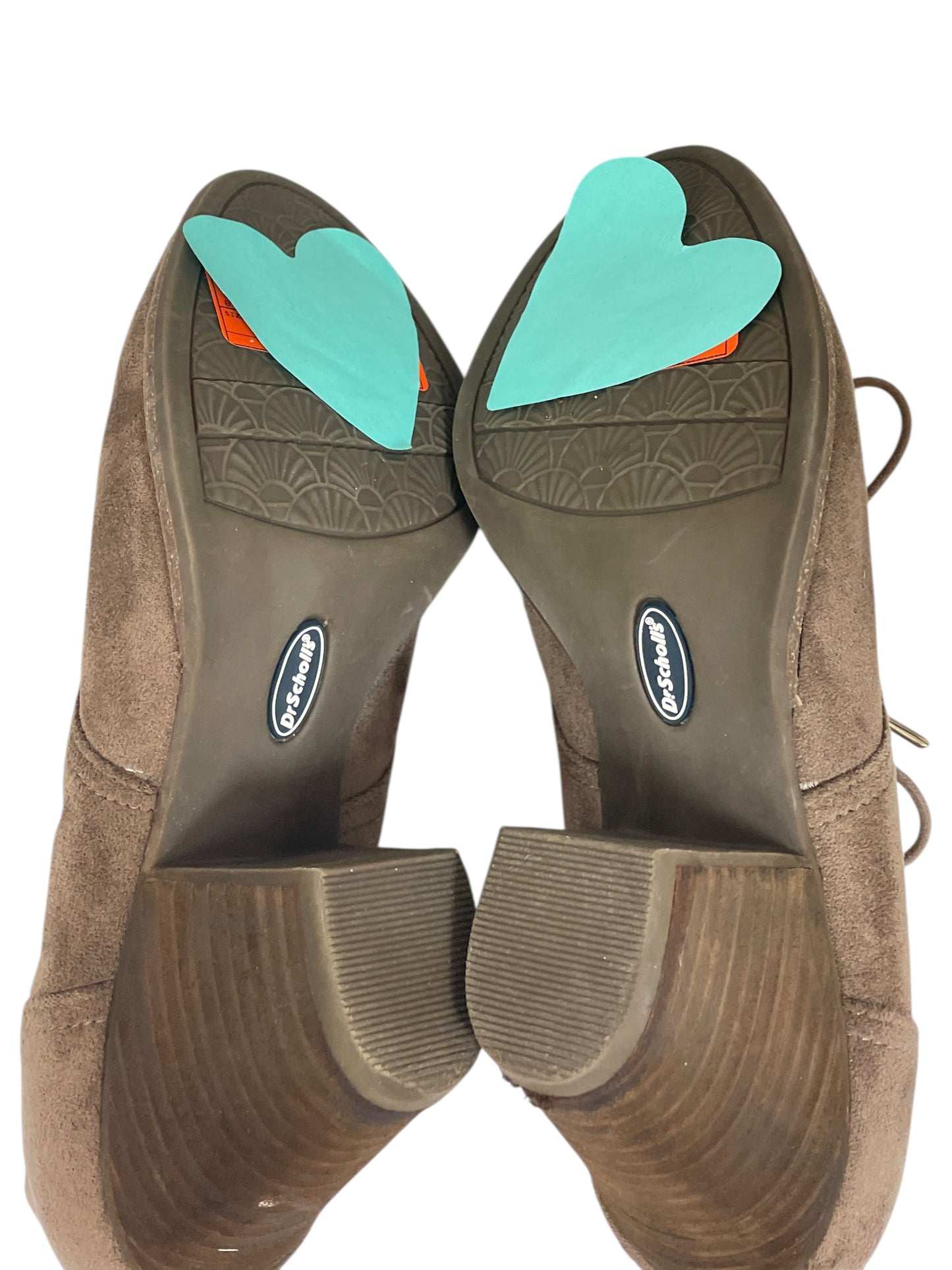 Shoes Heels Block By Dr Scholls In Taupe, Size:8