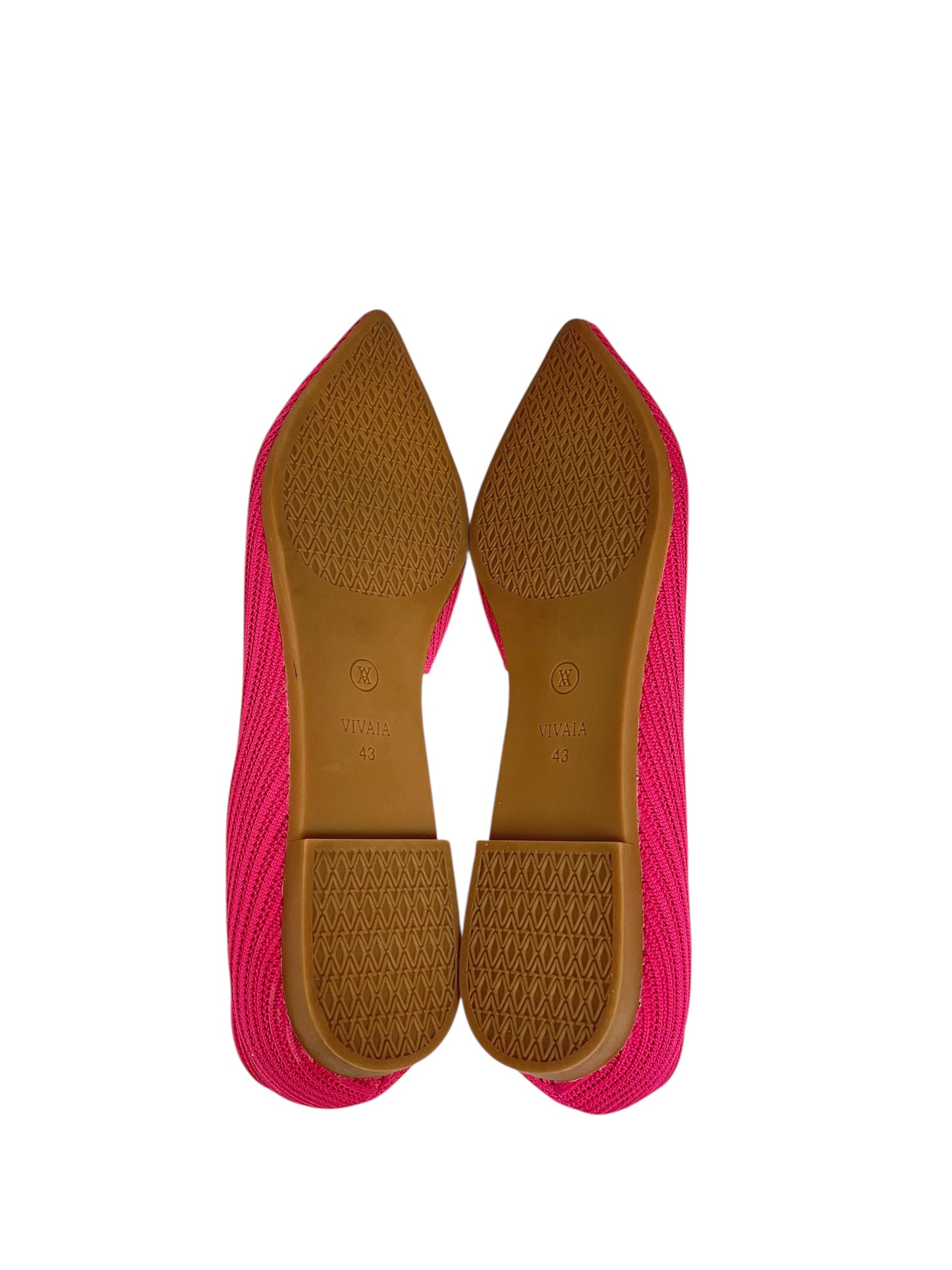 Shoes Flats By Vivaia In Pink, Size:12.5