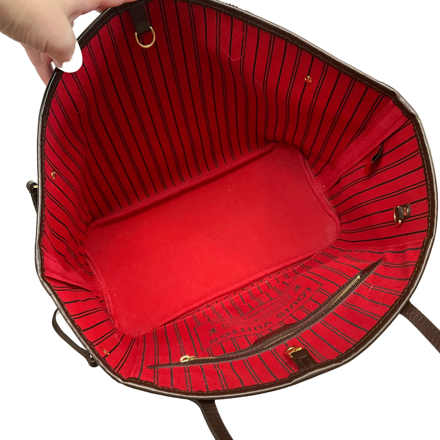 Tote Luxury Designer By Louis Vuitton, Size: Medium