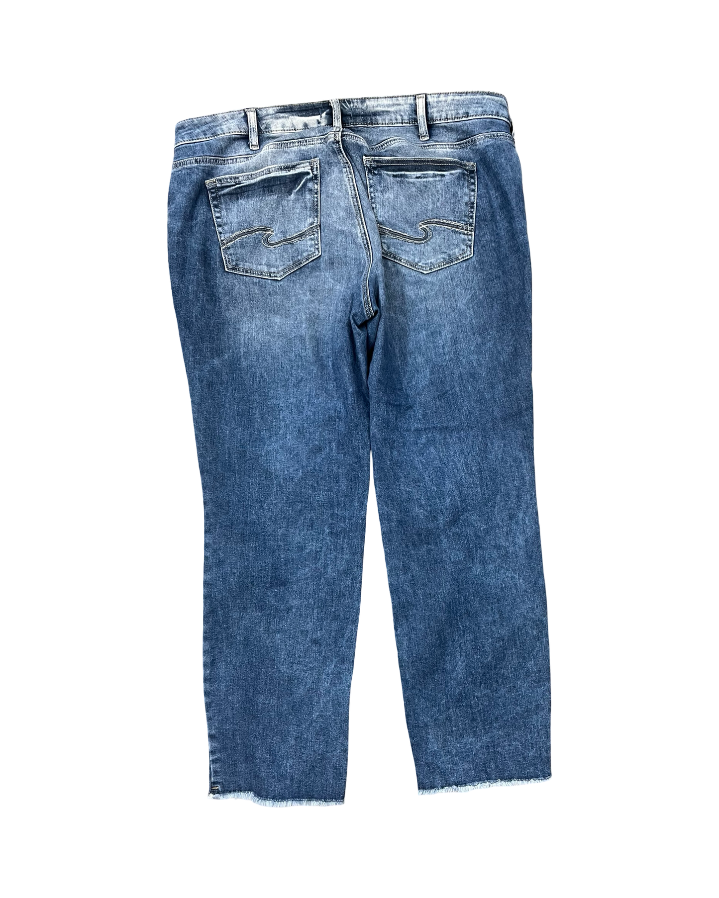 Jeans Boot Cut By Clothes Mentor In Blue Denim, Size:18