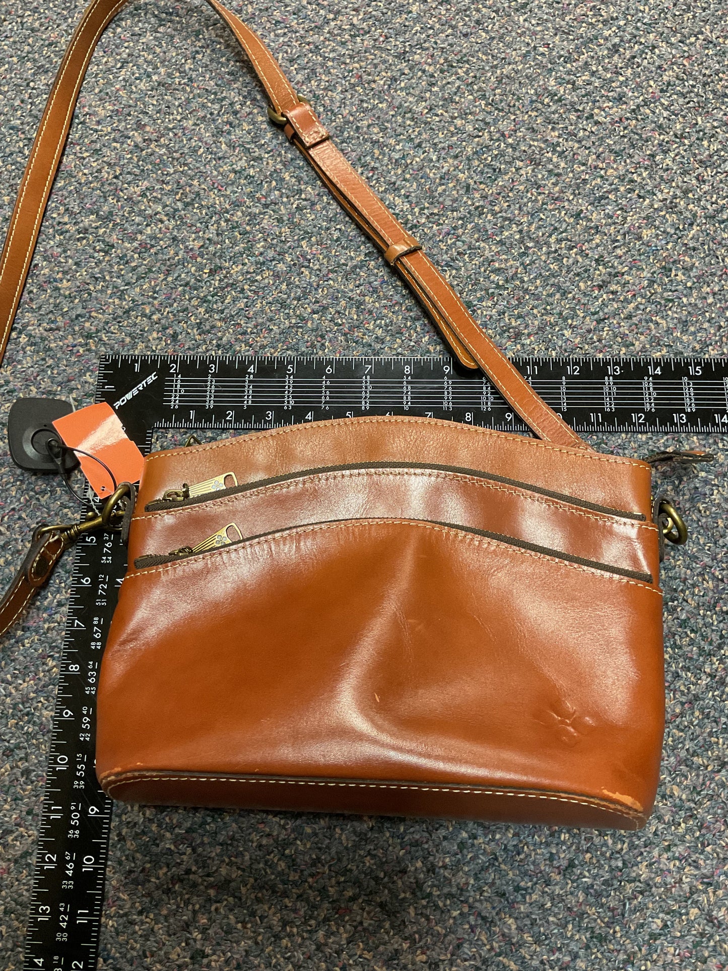 Crossbody Designer By Patricia Nash In Brown, Size:Medium