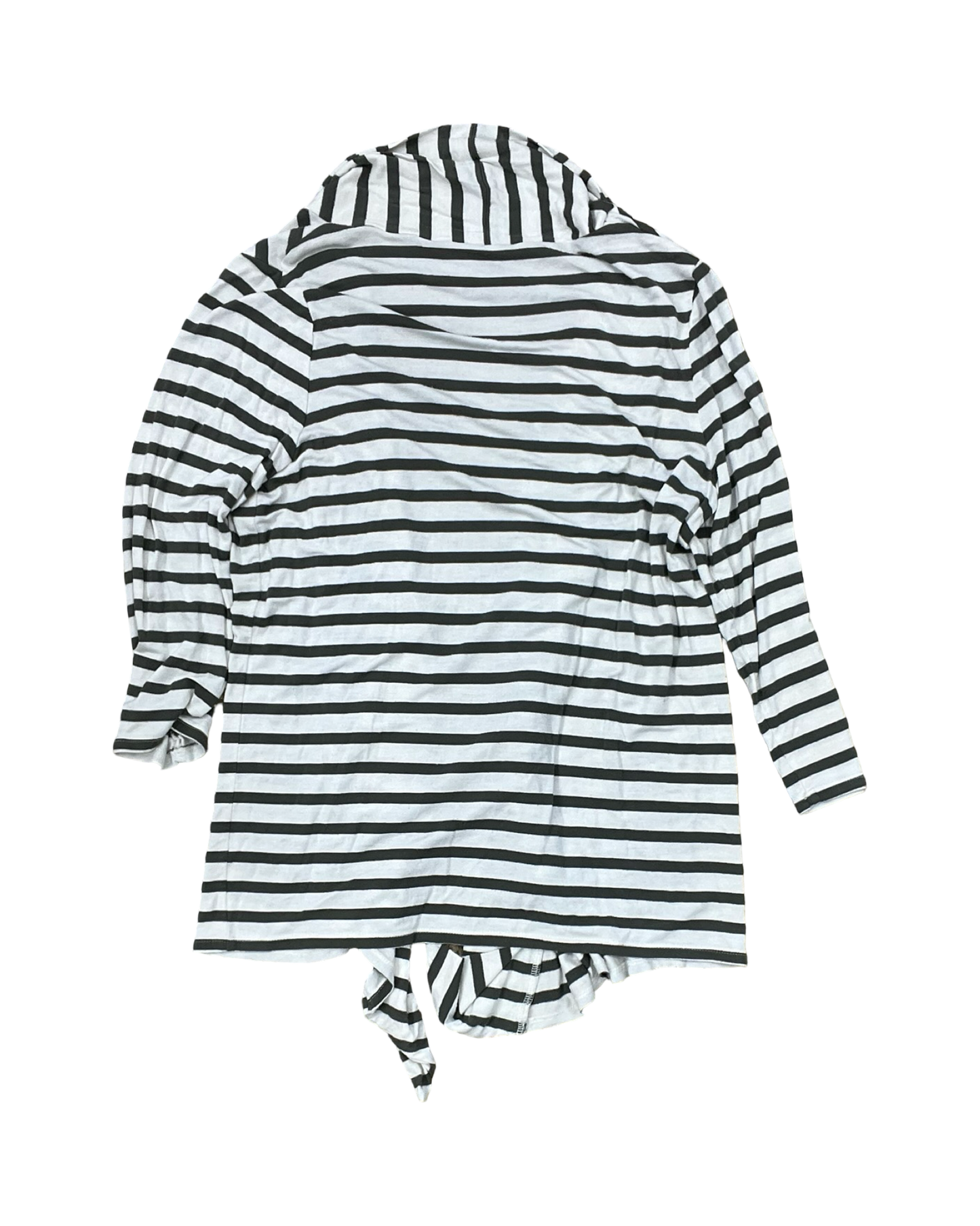 Cardigan By Willi Smith In Green & White, Size:L